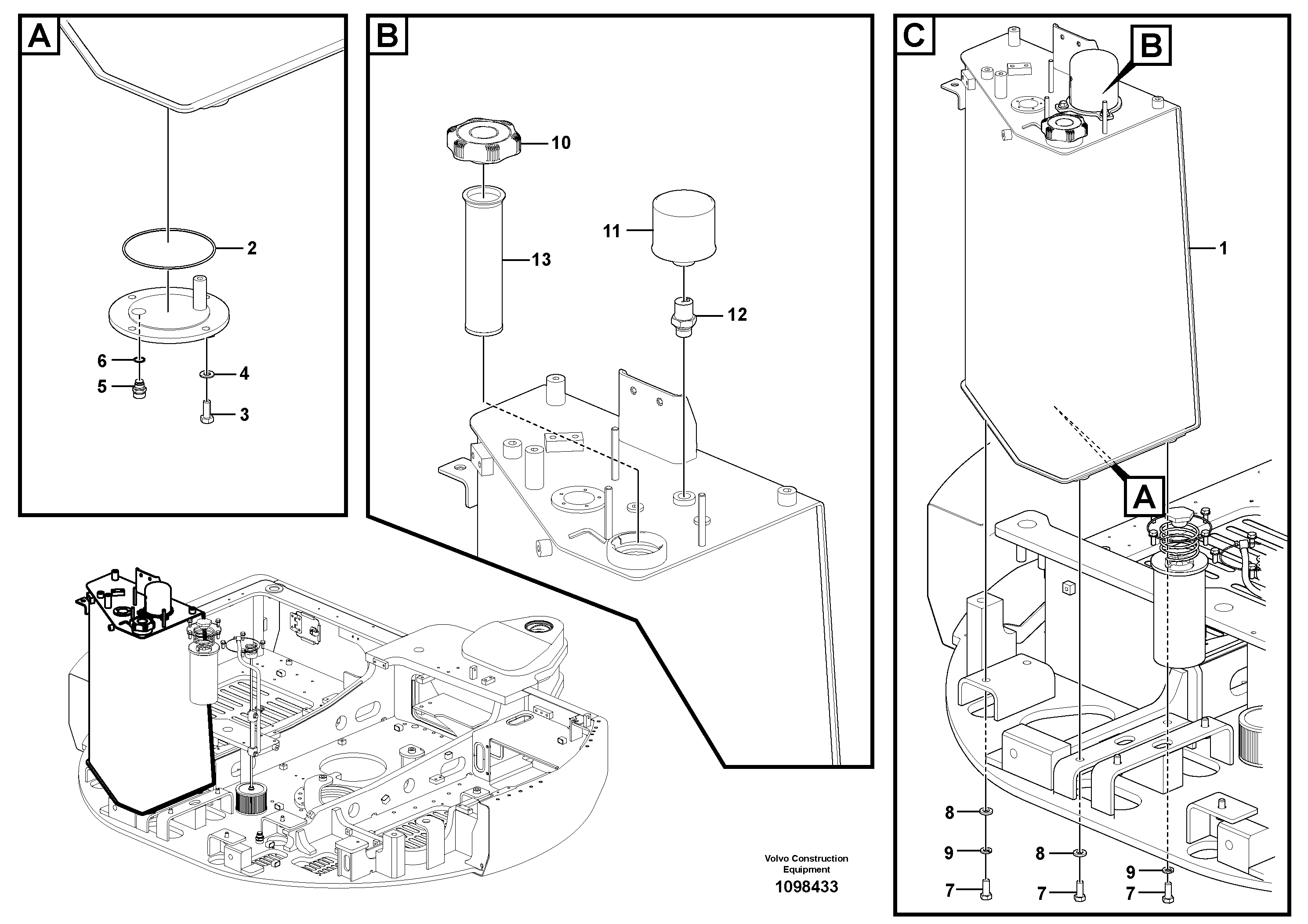 Frame, Lh VOE14668847 VOLVO
