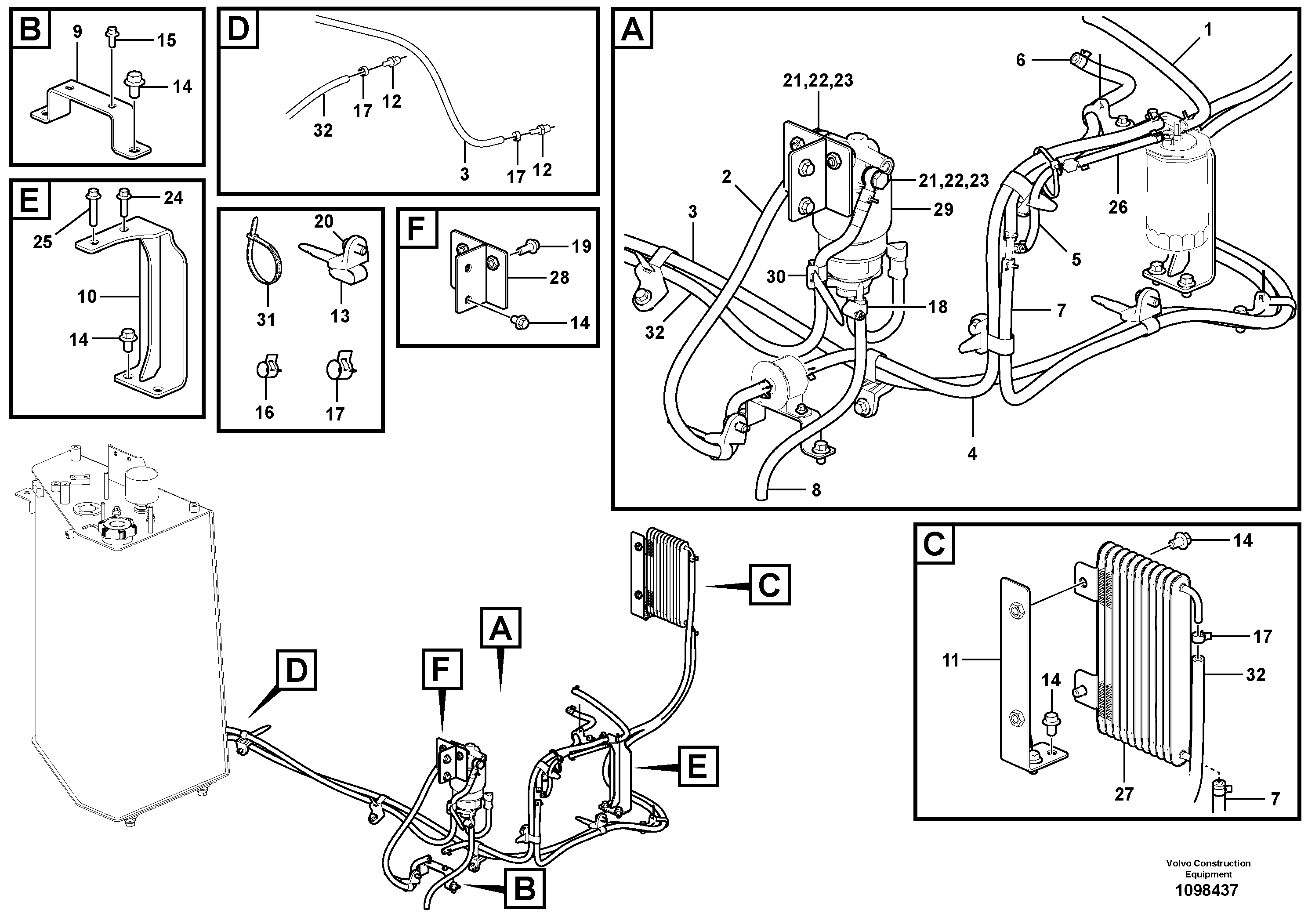 Clutch Spring VOE14567751 VOLVO