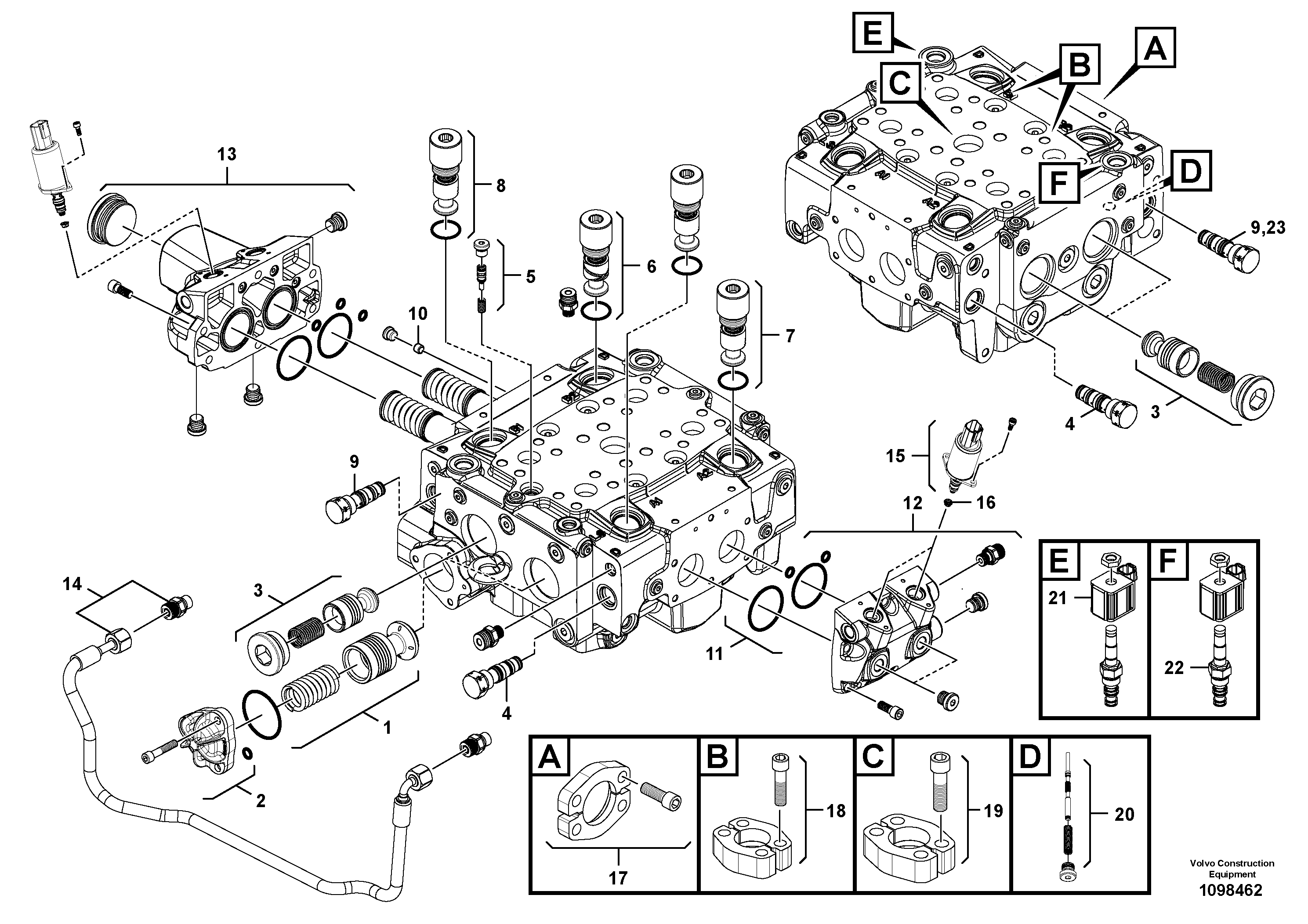 Блок управления VOE17514232 VOLVO