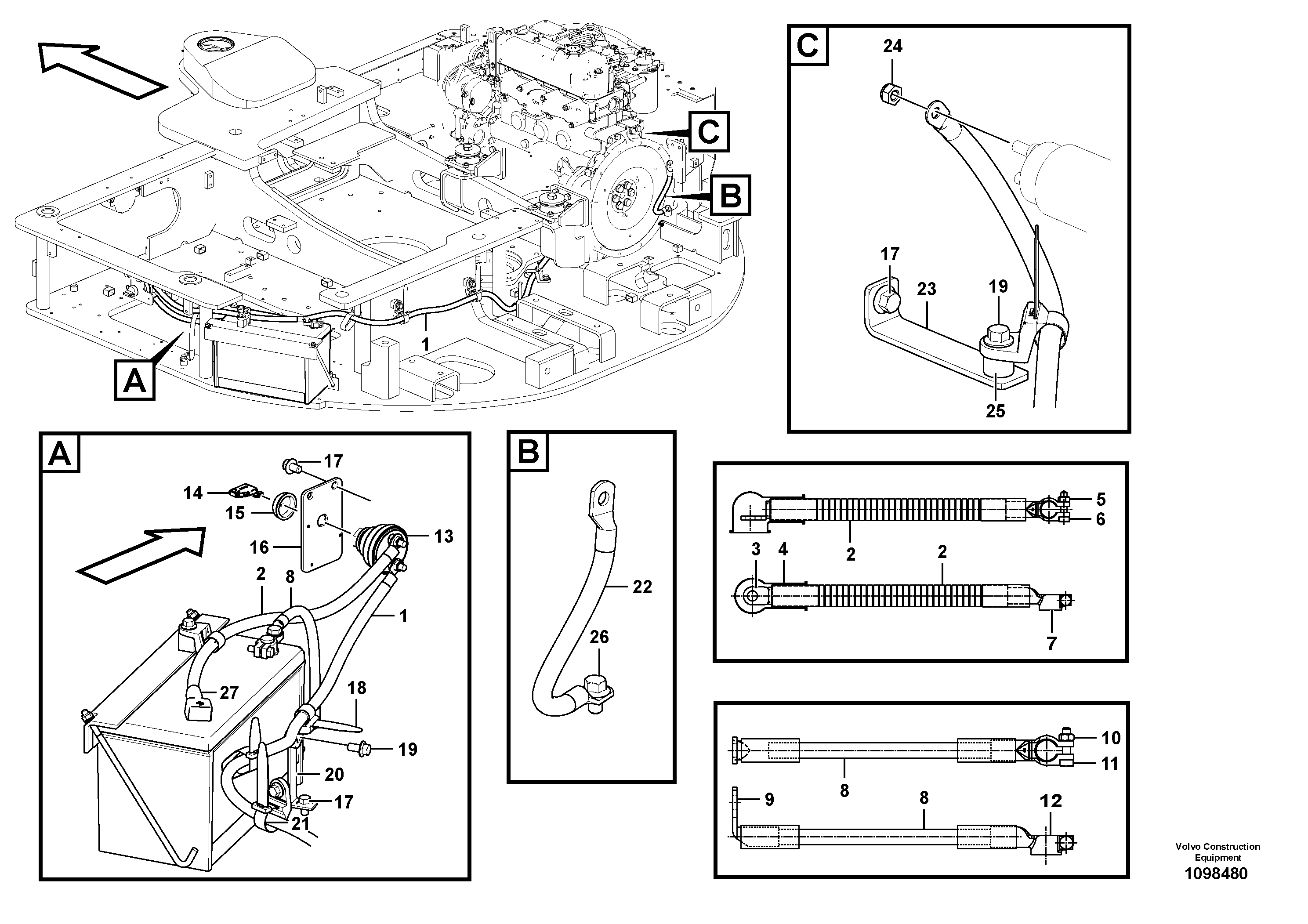 Brush Bearing VOE14714855 VOLVO