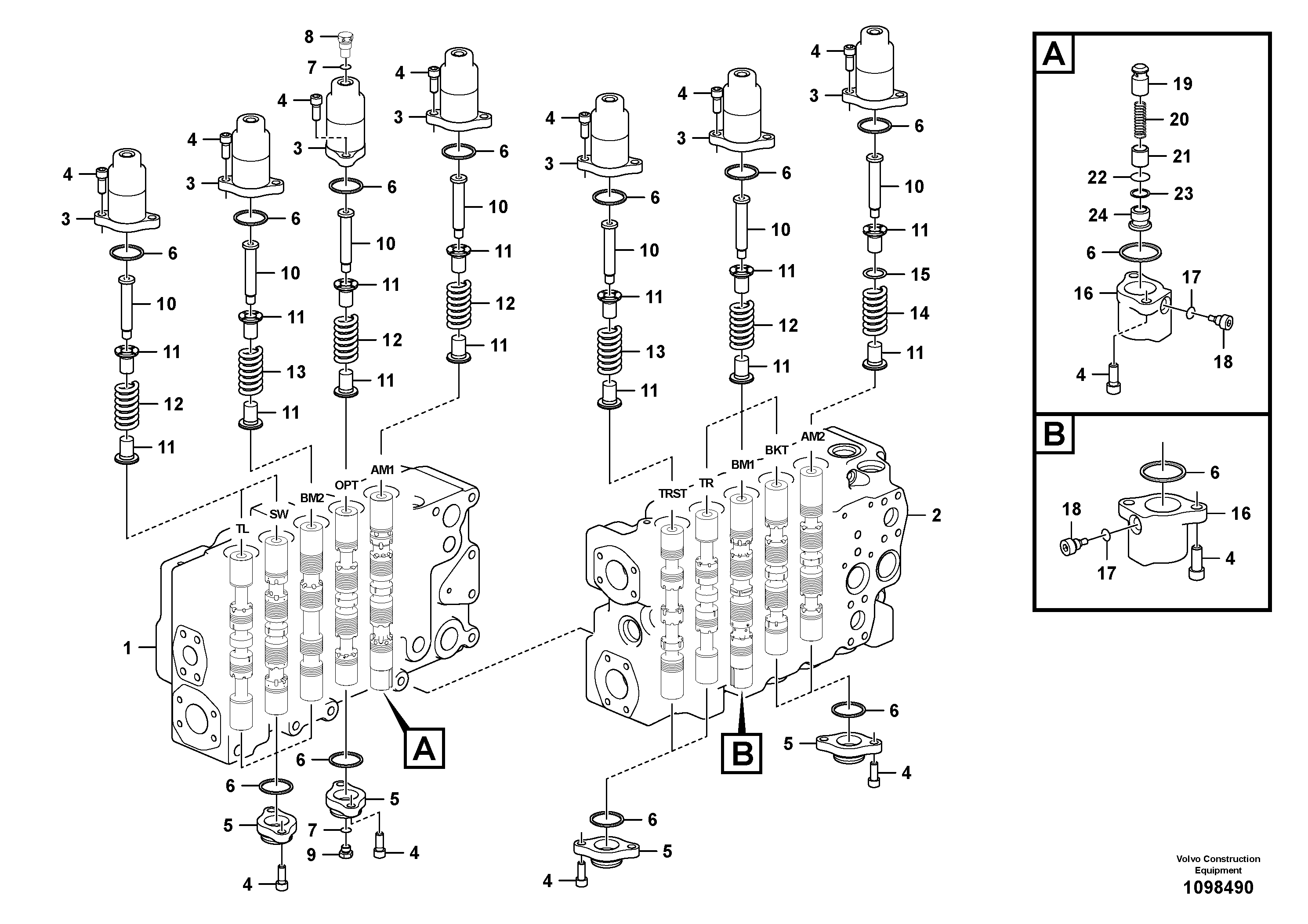 Release Arm VOE14703856 VOLVO