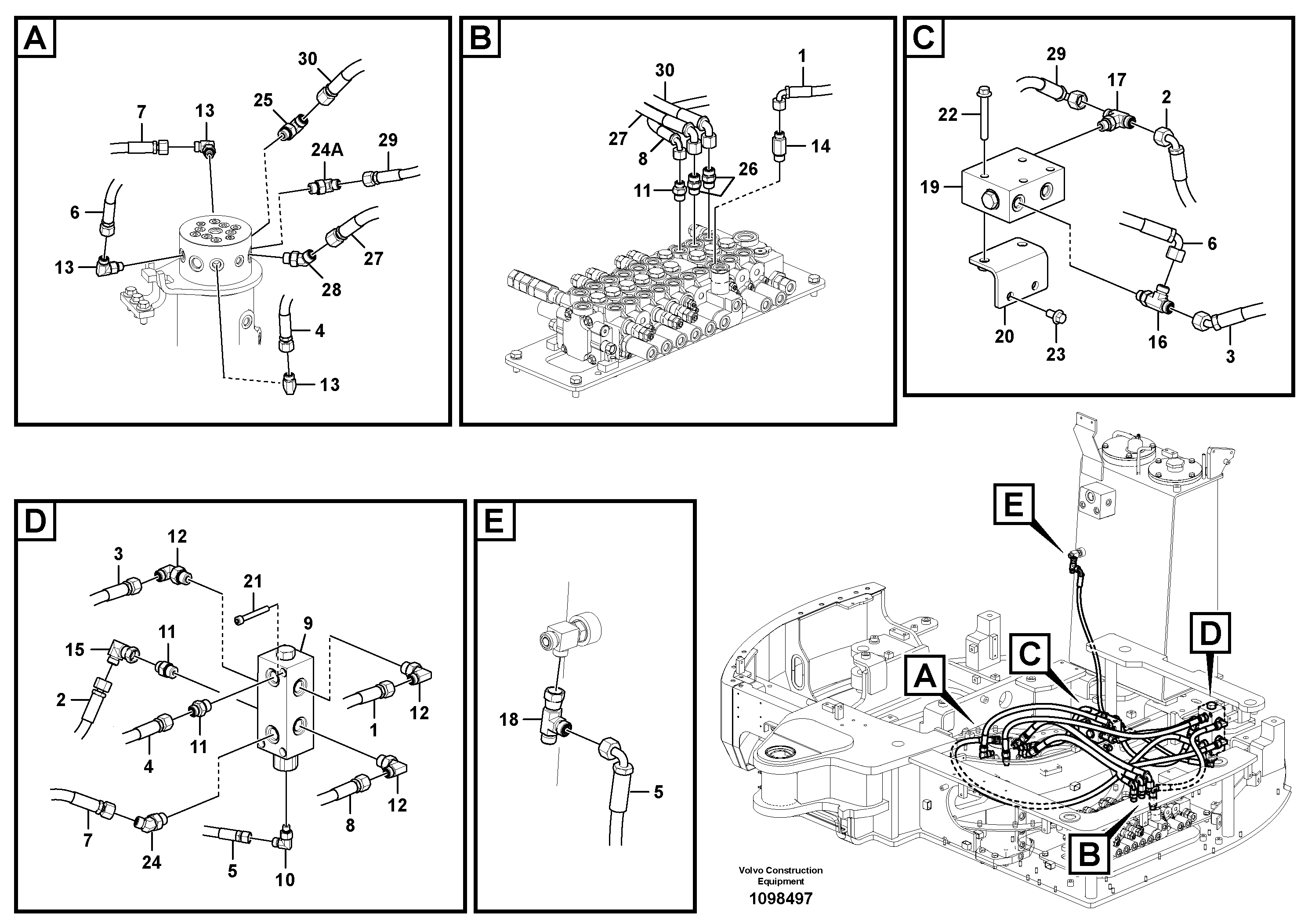 Timing gear casing VOE936570 VOLVO