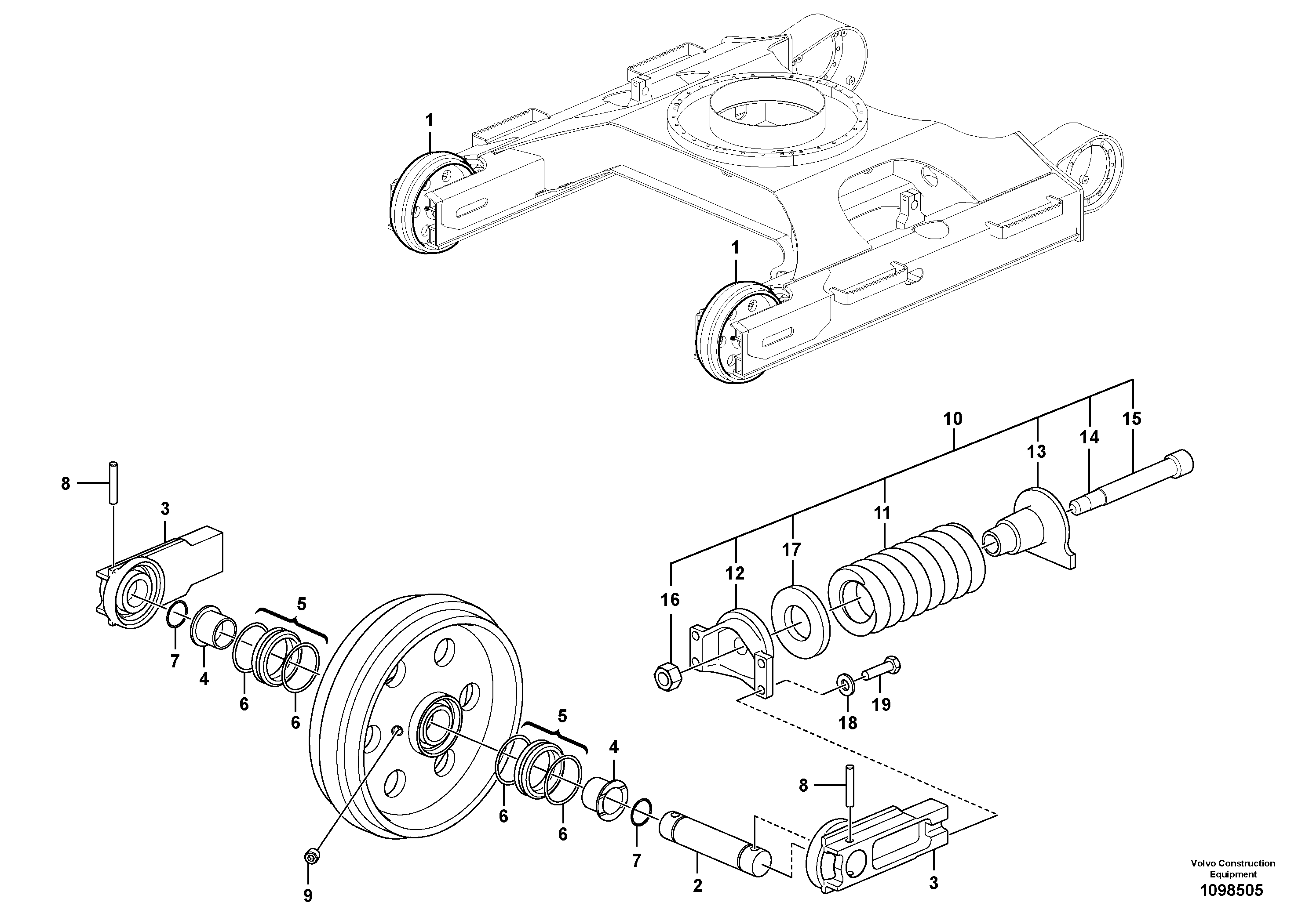 Digging Arm VOE14737942 VOLVO