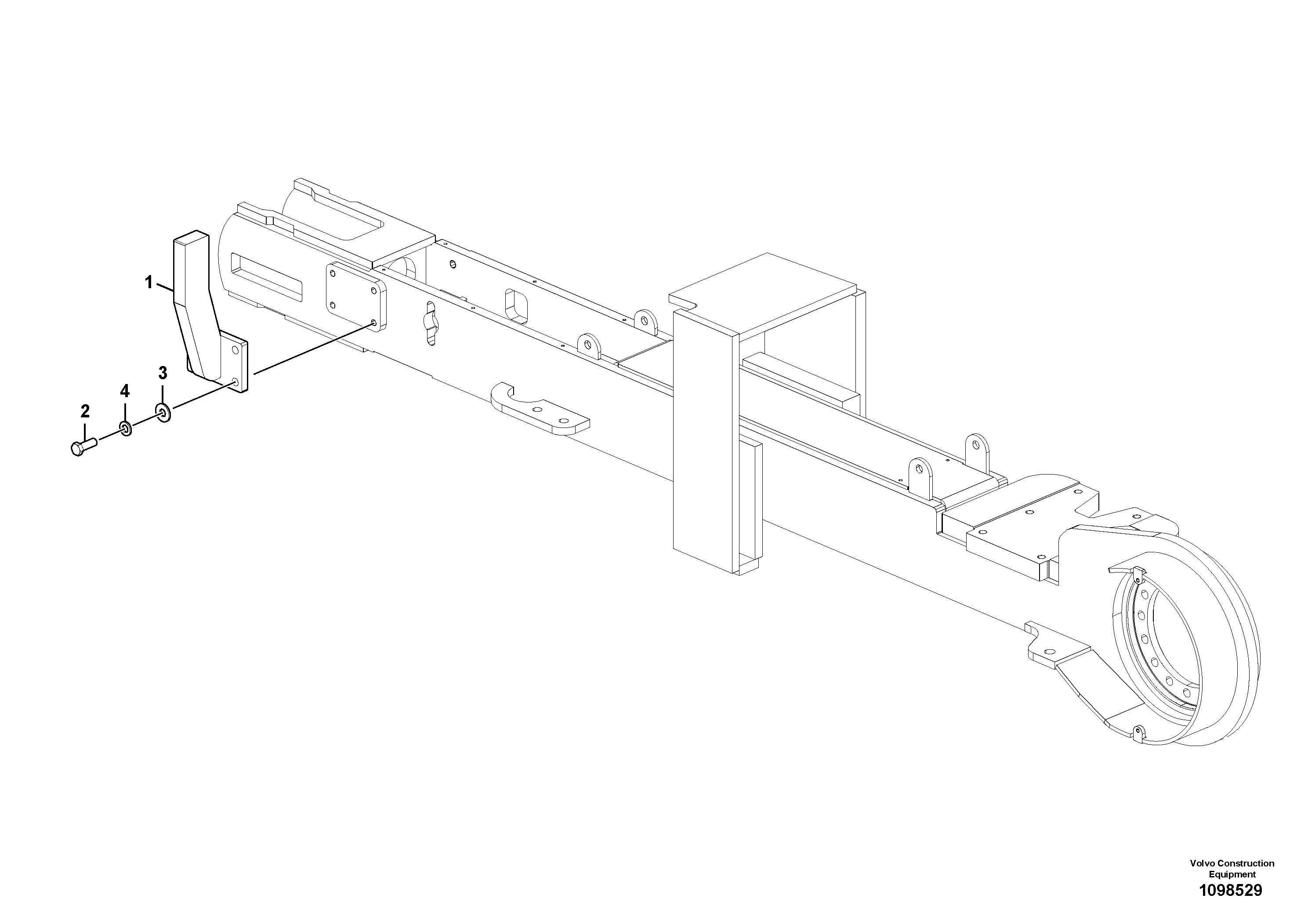 Upper Wiper VOE12826709 VOLVO