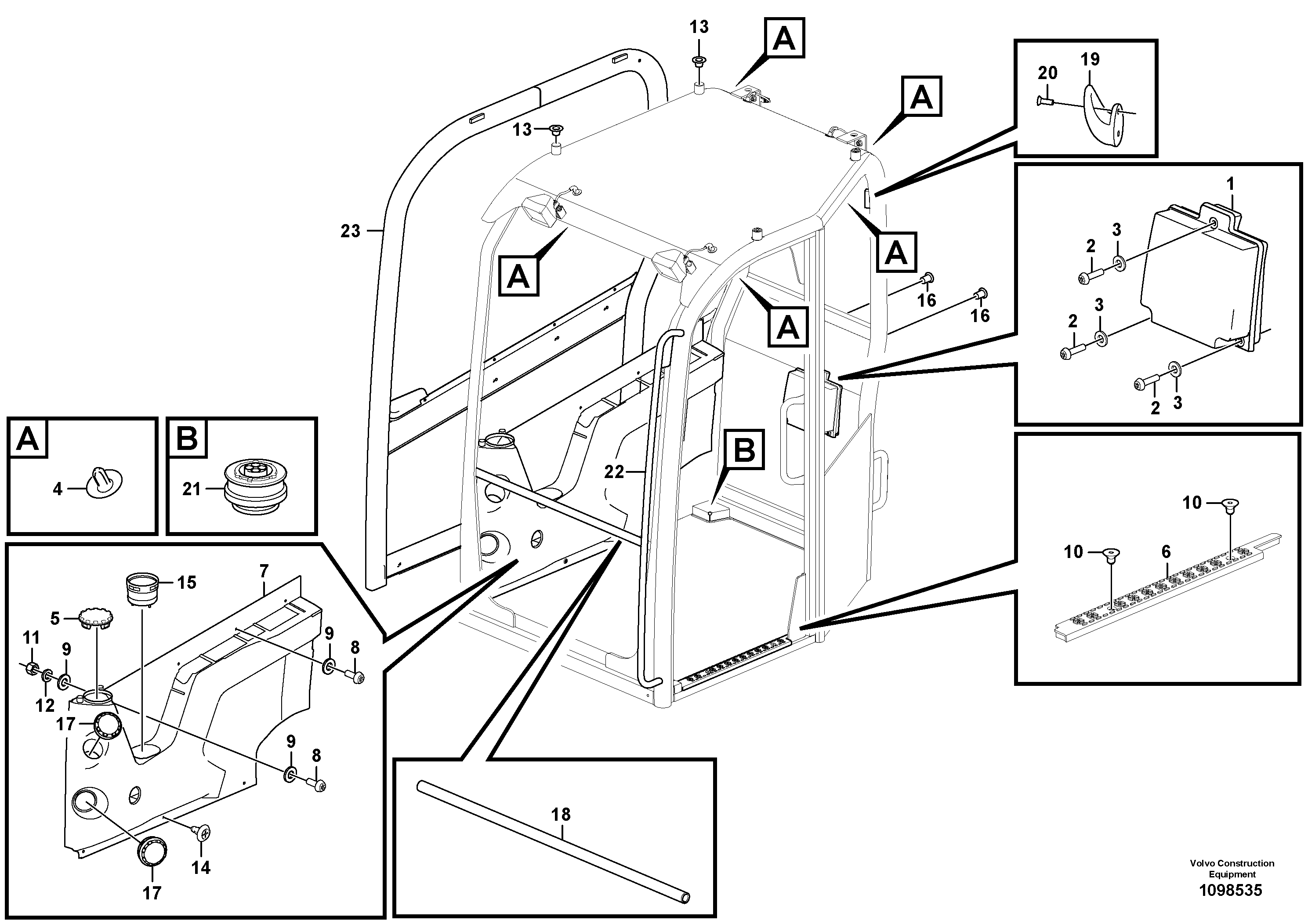 Rec.housing VOE14695372 VOLVO
