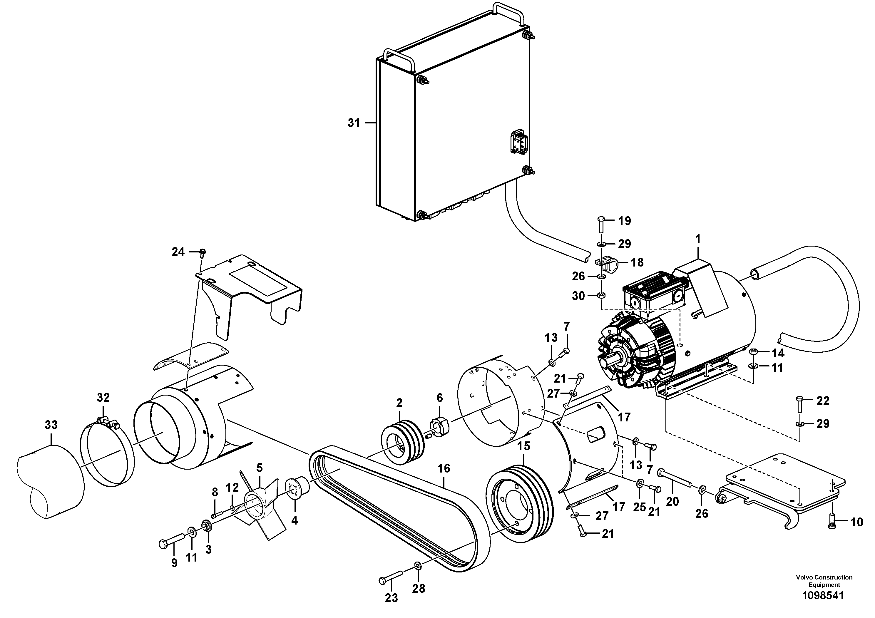 Expanding Screw VOE12828485 VOLVO