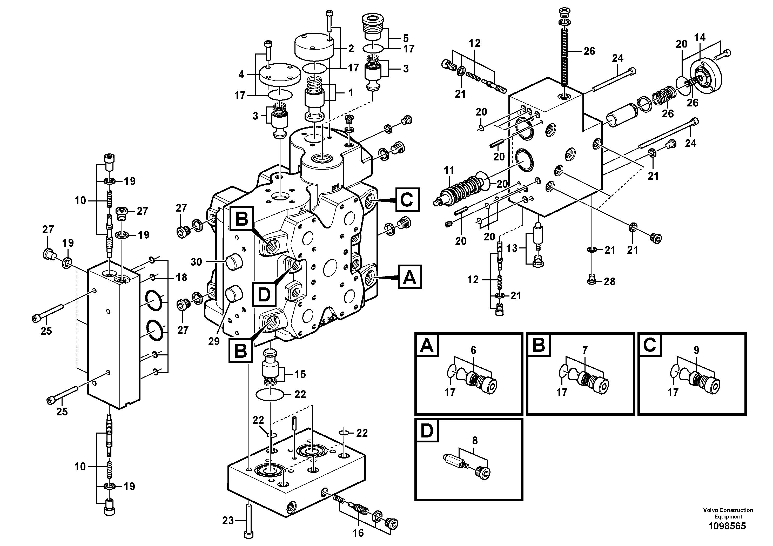 Приборы VOE17458104 VOLVO