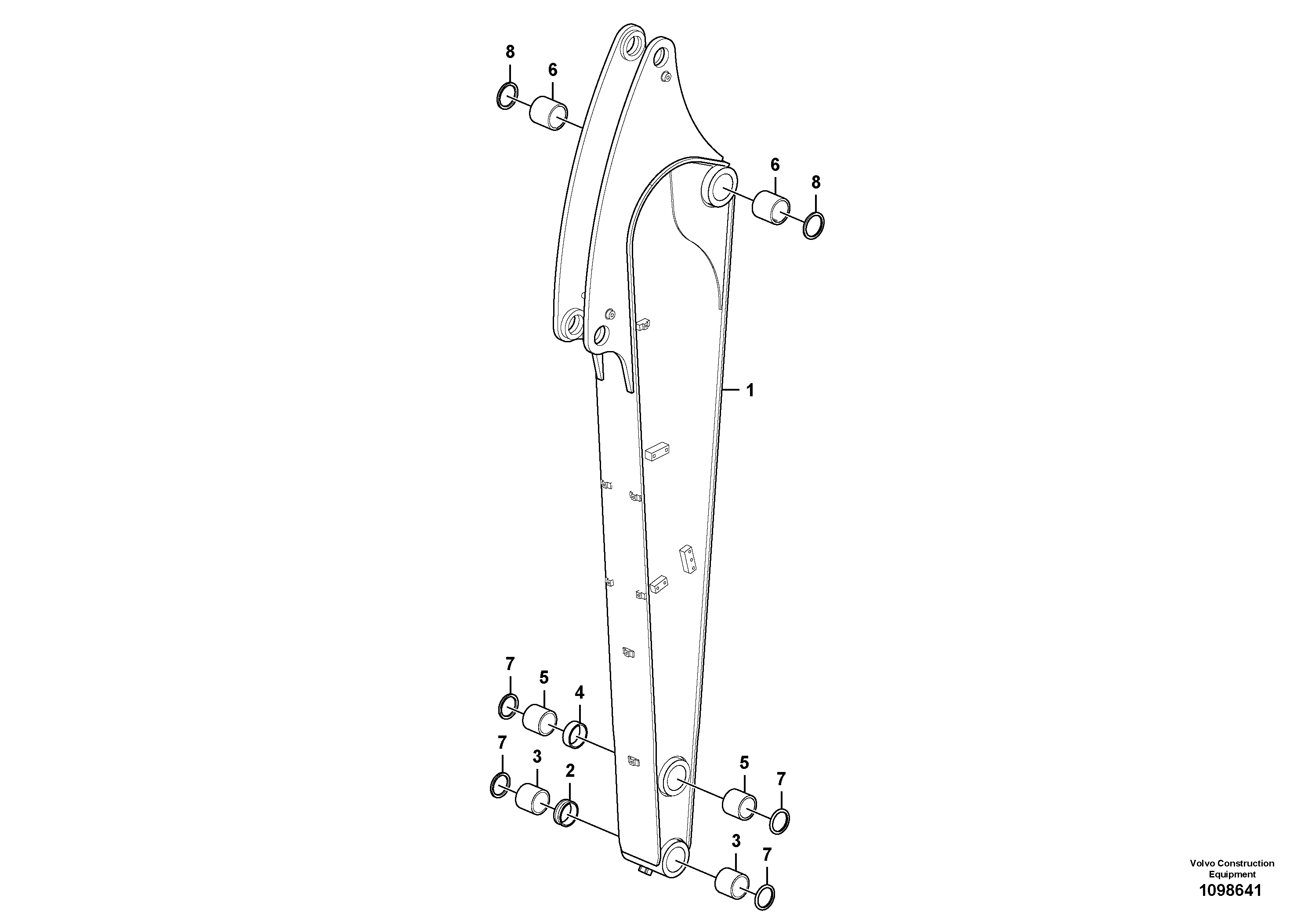 Disc wheel - ET 30 VOE14716494 VOLVO