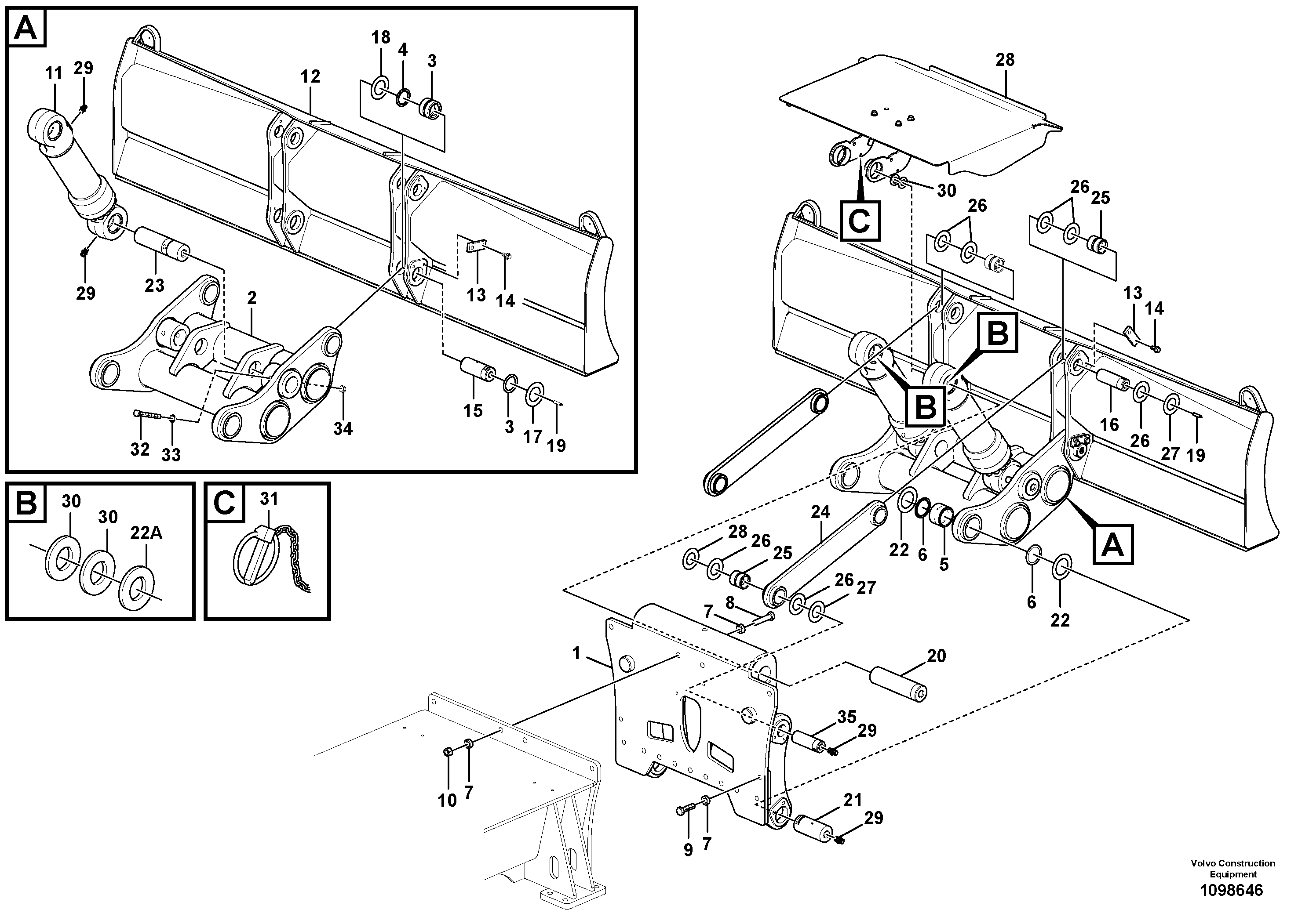 Air Grille VOE14664136 VOLVO
