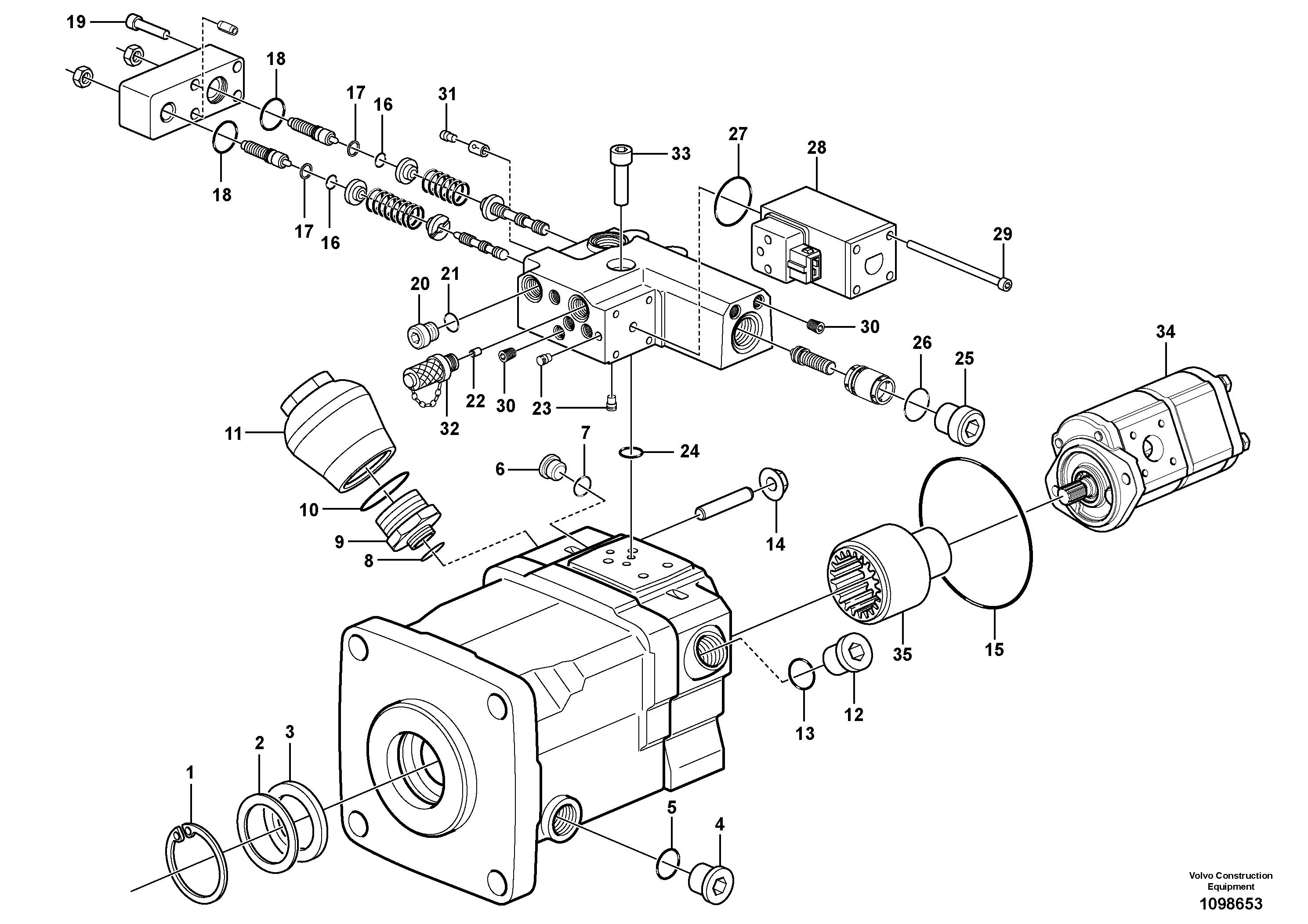 Bearing Grease VOE14723338 VOLVO
