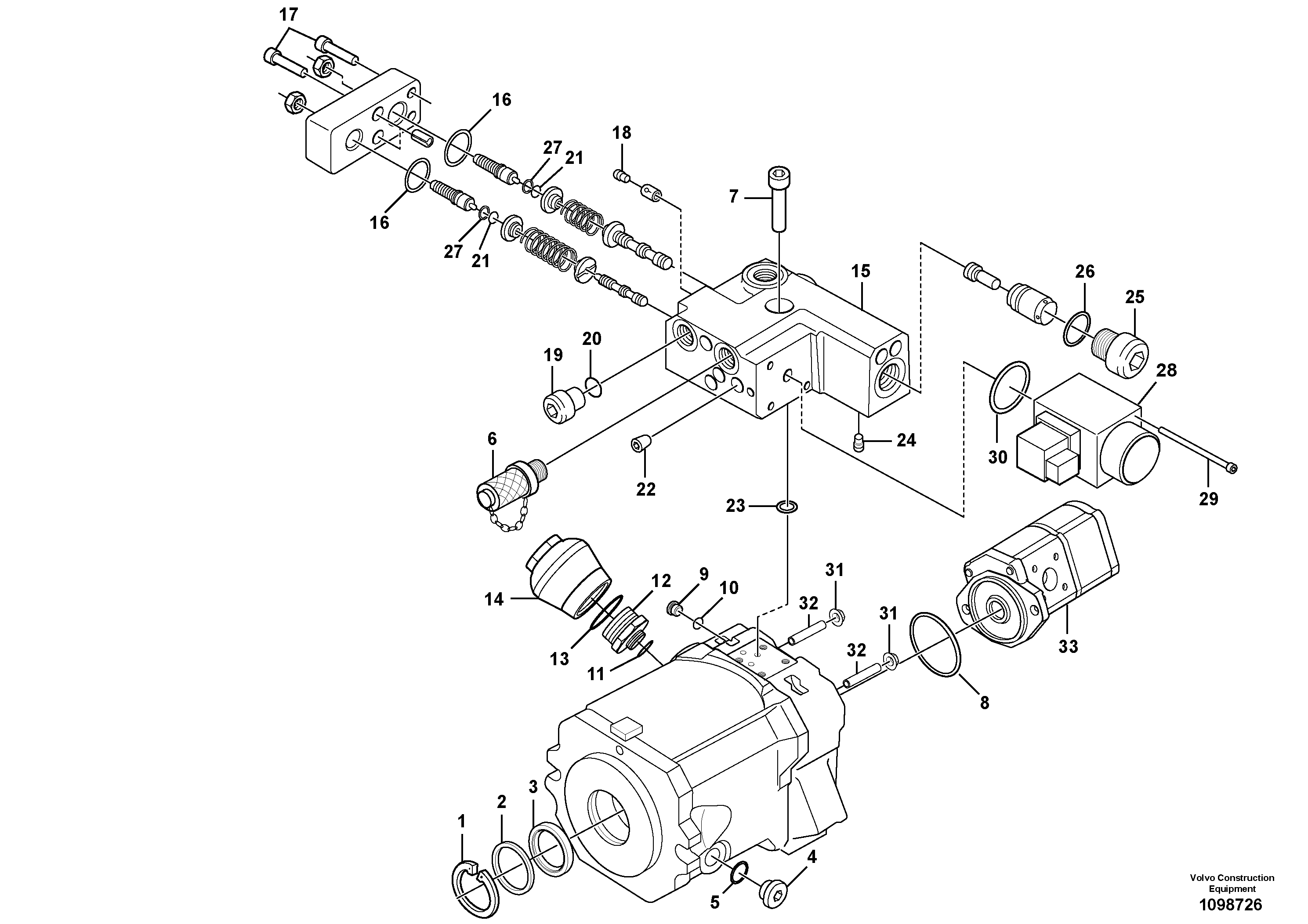Swg Lk Cylinder VOE14710566 VOLVO