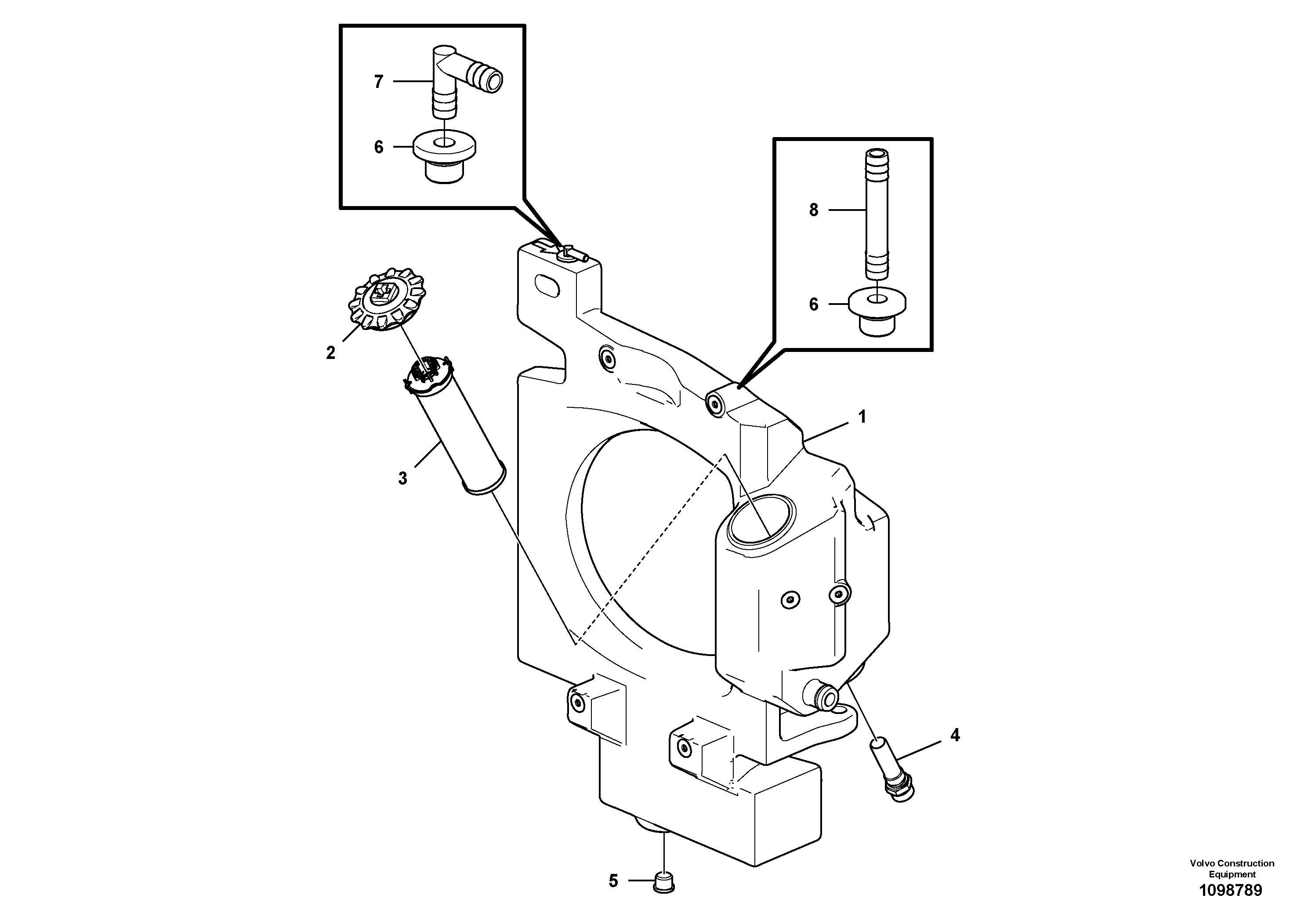 Microswitch VOE15705207 VOLVO
