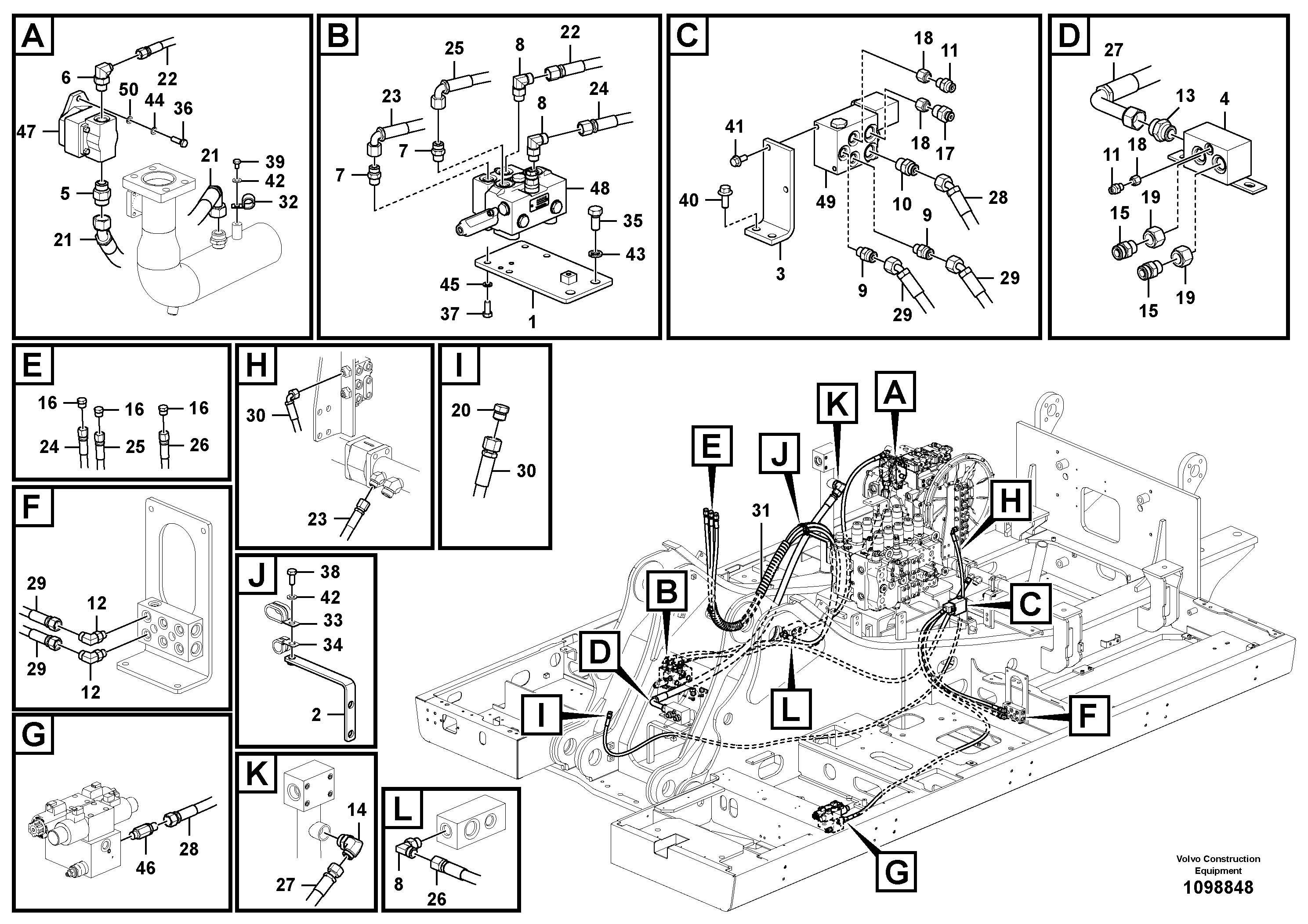 Seat frame VOE14653533 VOLVO