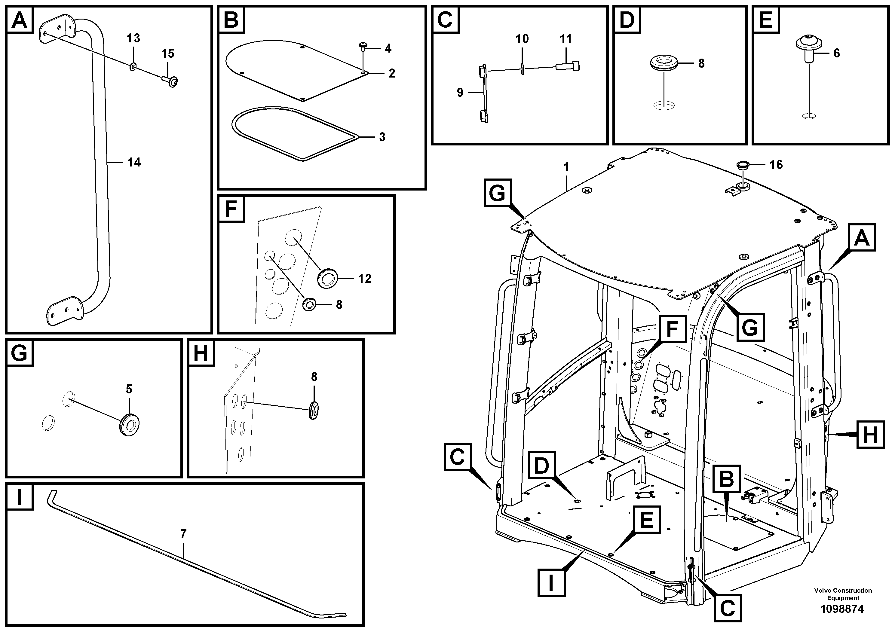 Engine heater VOE60112103 VOLVO