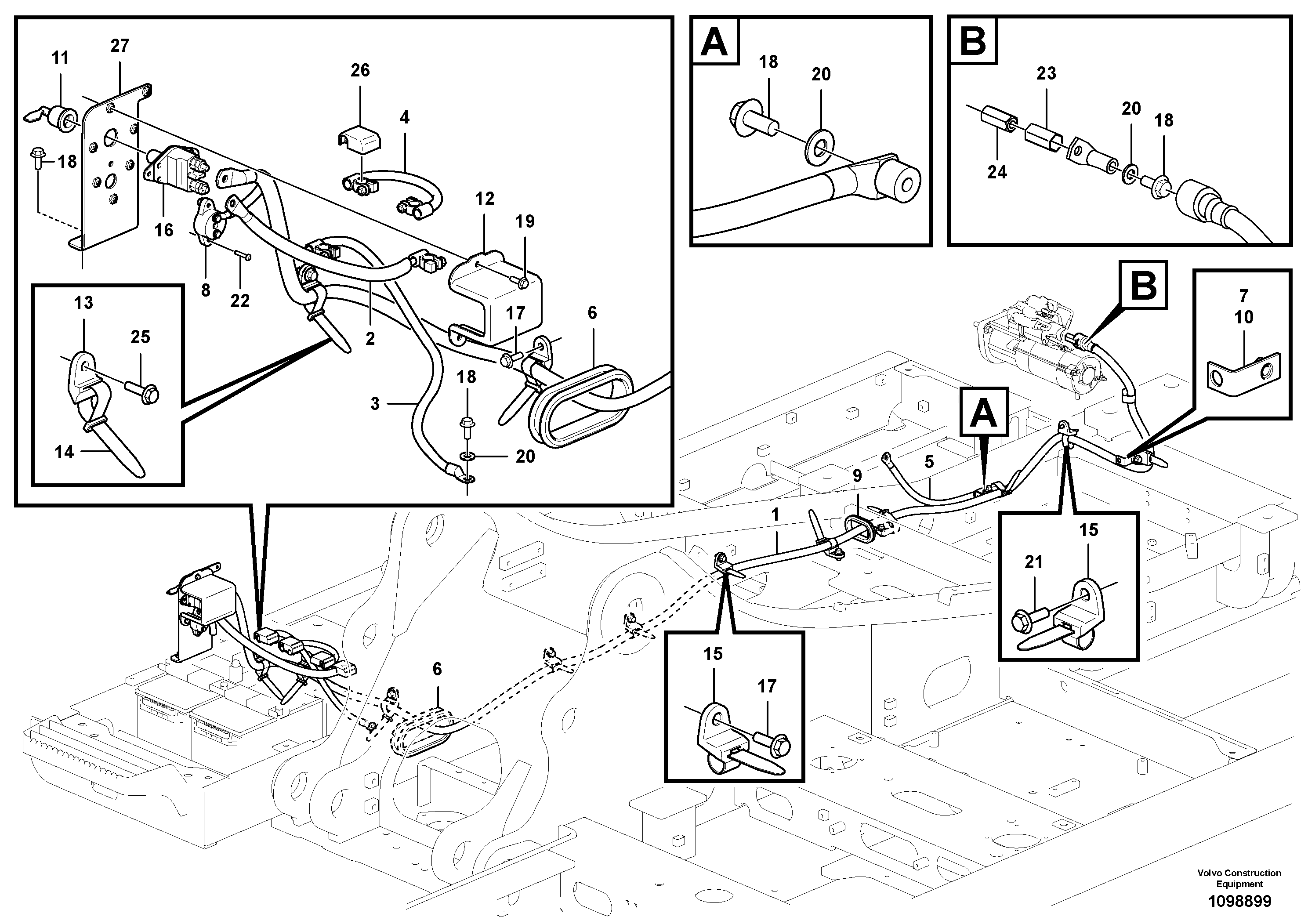 Brush Bearing VOE14626124 VOLVO