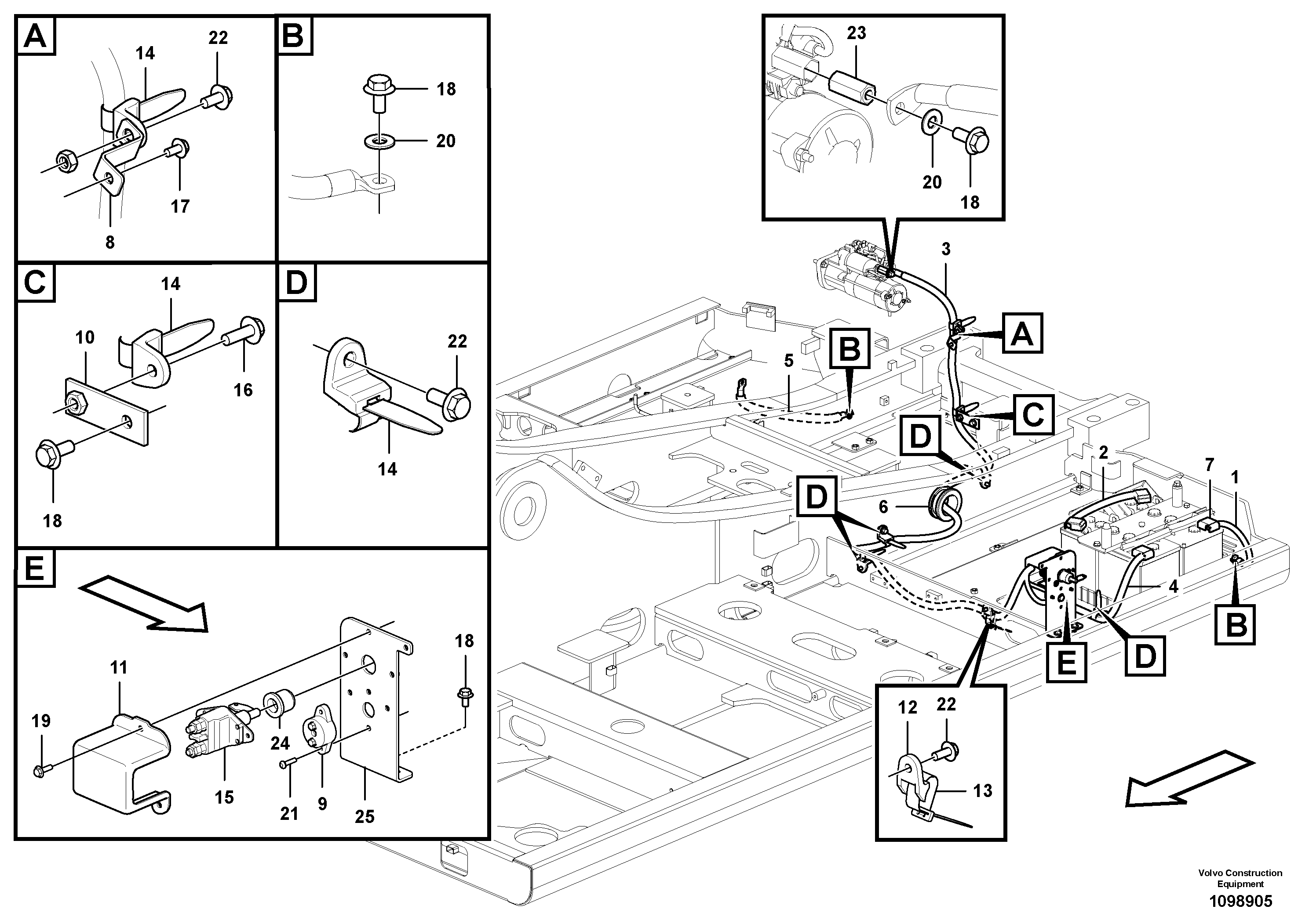 Brush Bearing VOE14612985 VOLVO