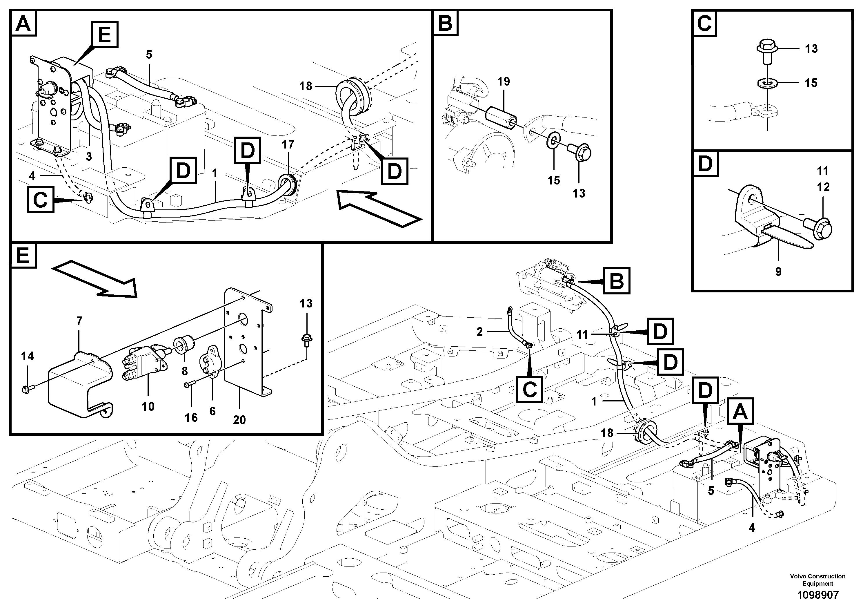 Brush Bearing VOE14617931 VOLVO