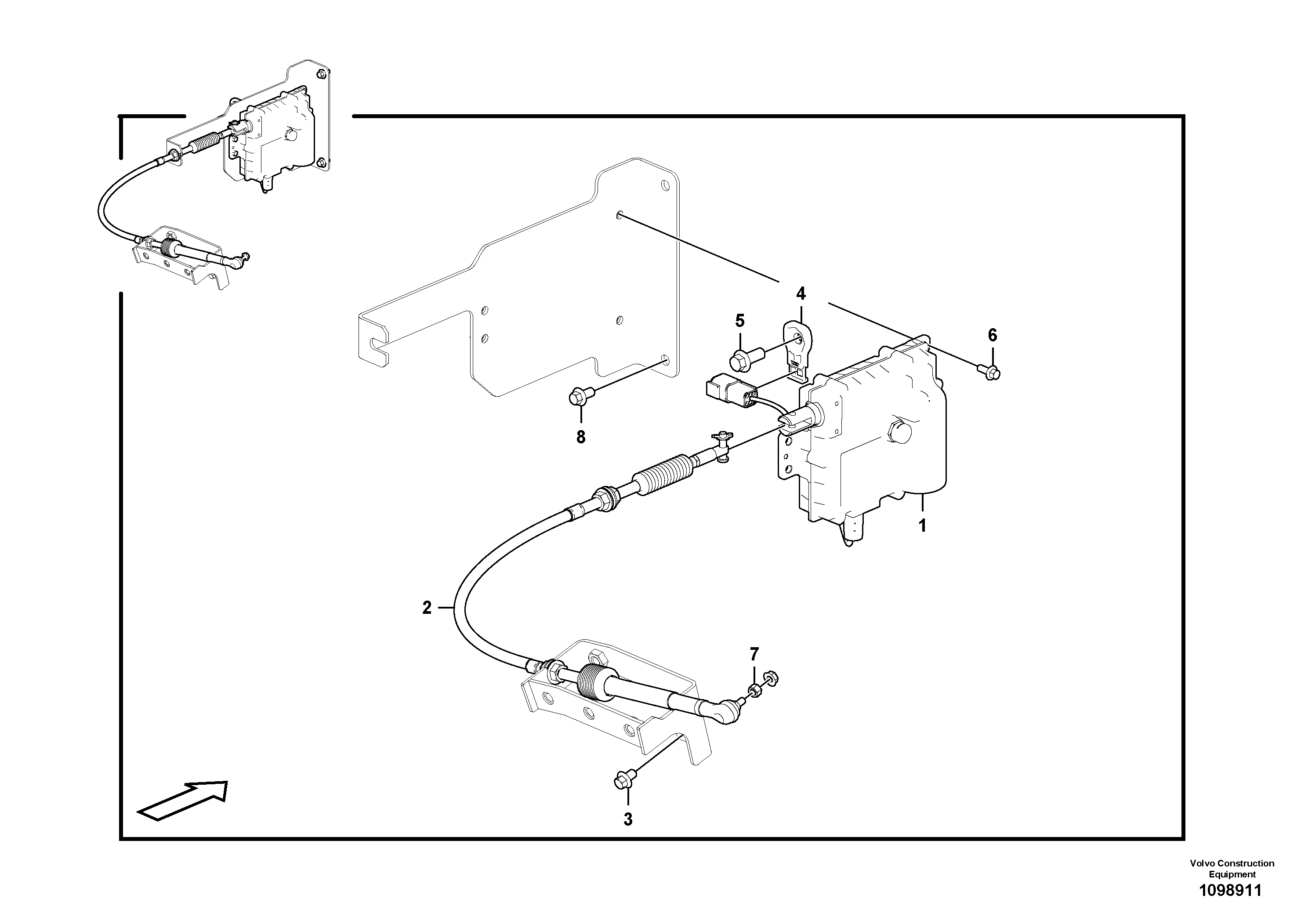 Diode Cable VOE60113543 VOLVO