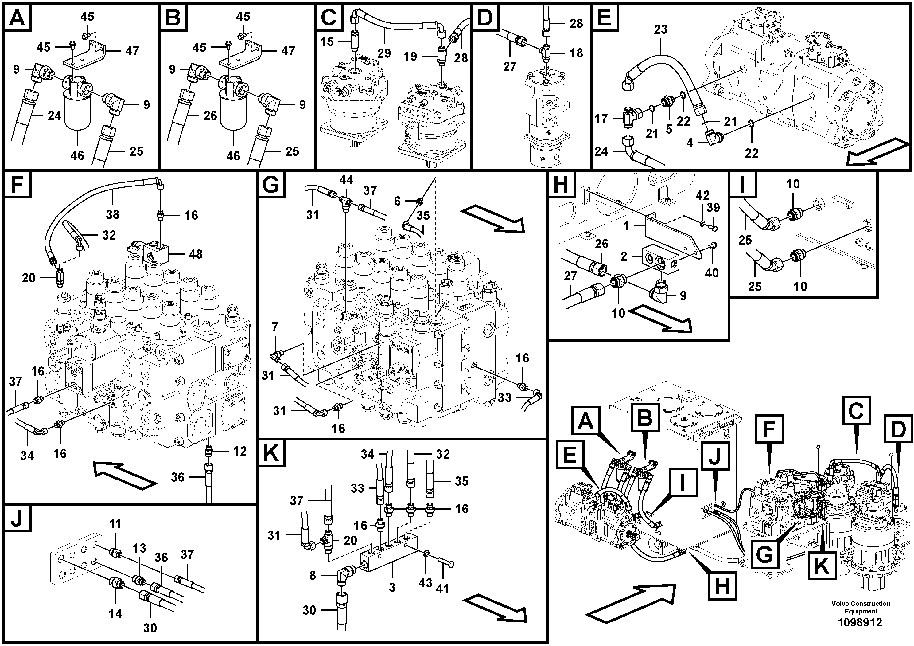 Seat frame VOE14711344 VOLVO