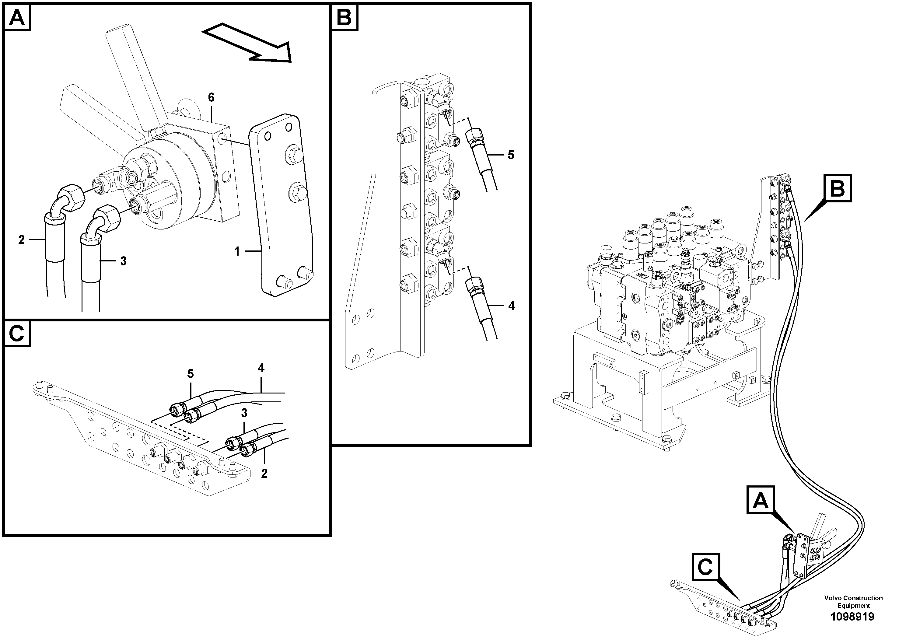 Seat frame VOE14729092 VOLVO