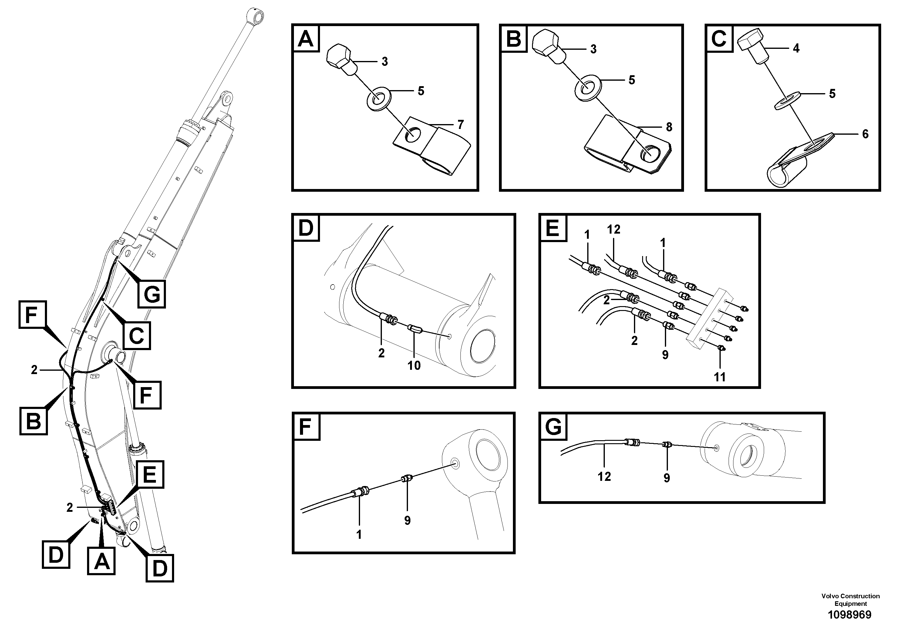 Timing gear casing VOE14884901 VOLVO