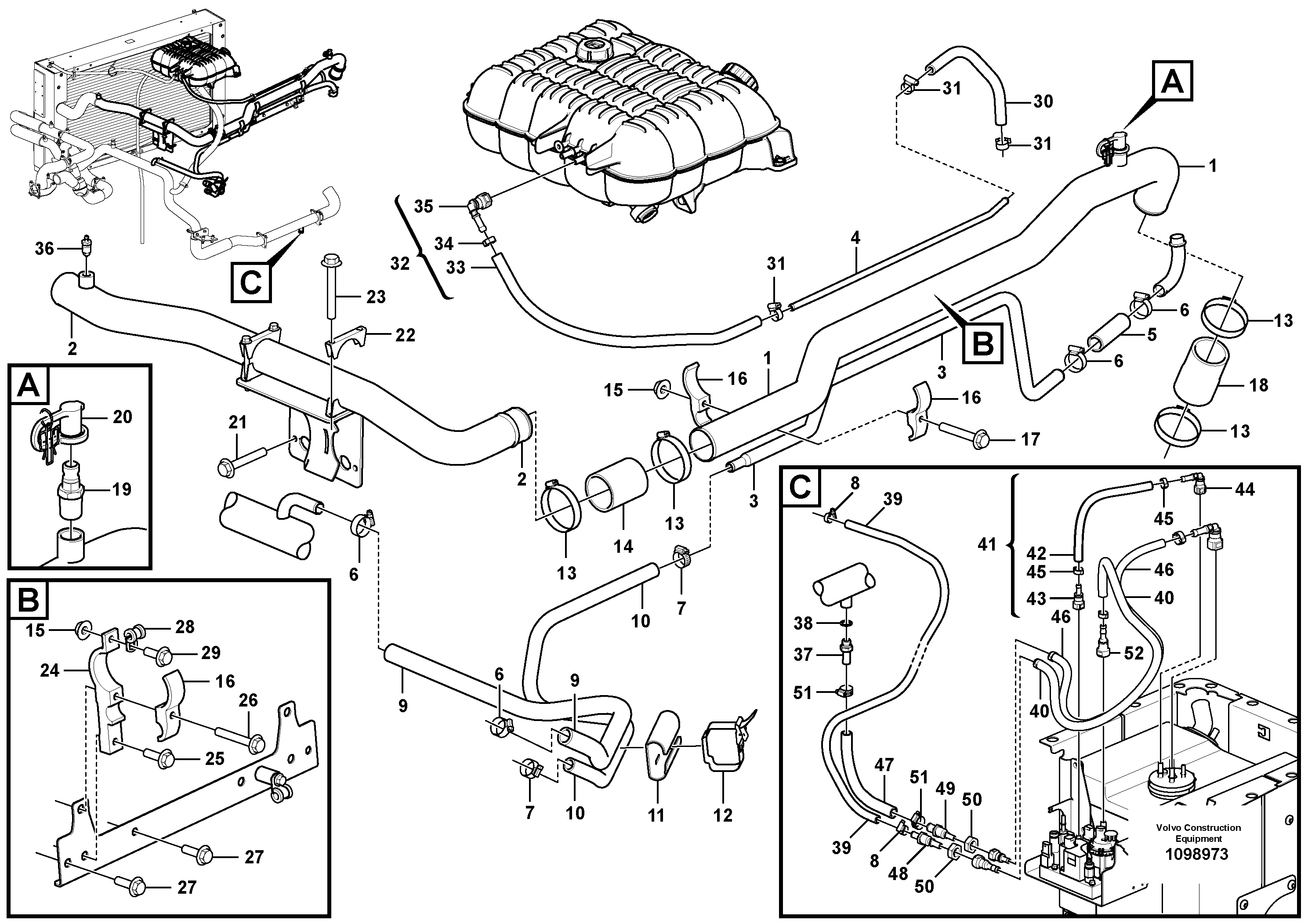 Соединитель VOE21308752 VOLVO