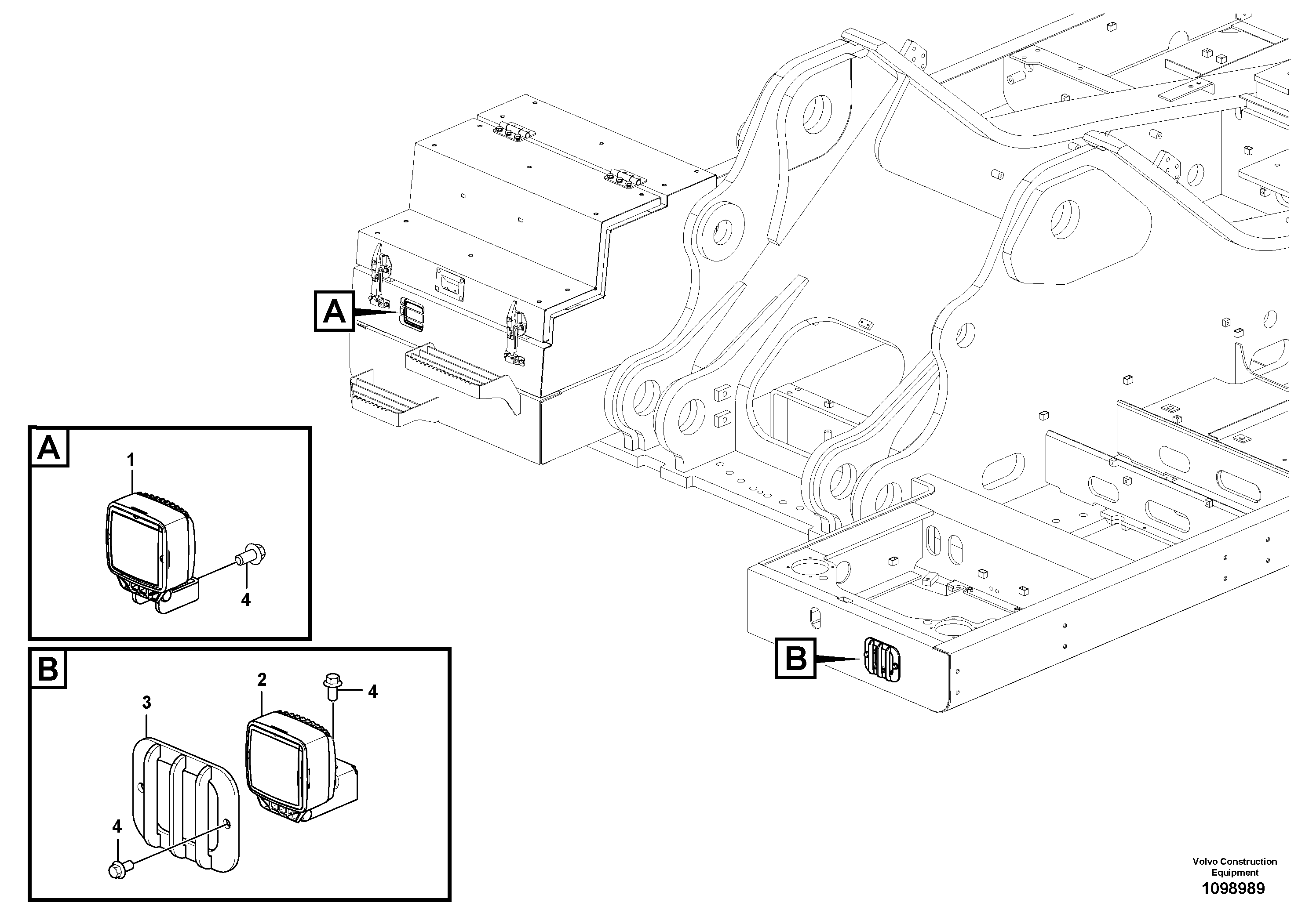 Alternator Bracket VOE14734221 VOLVO