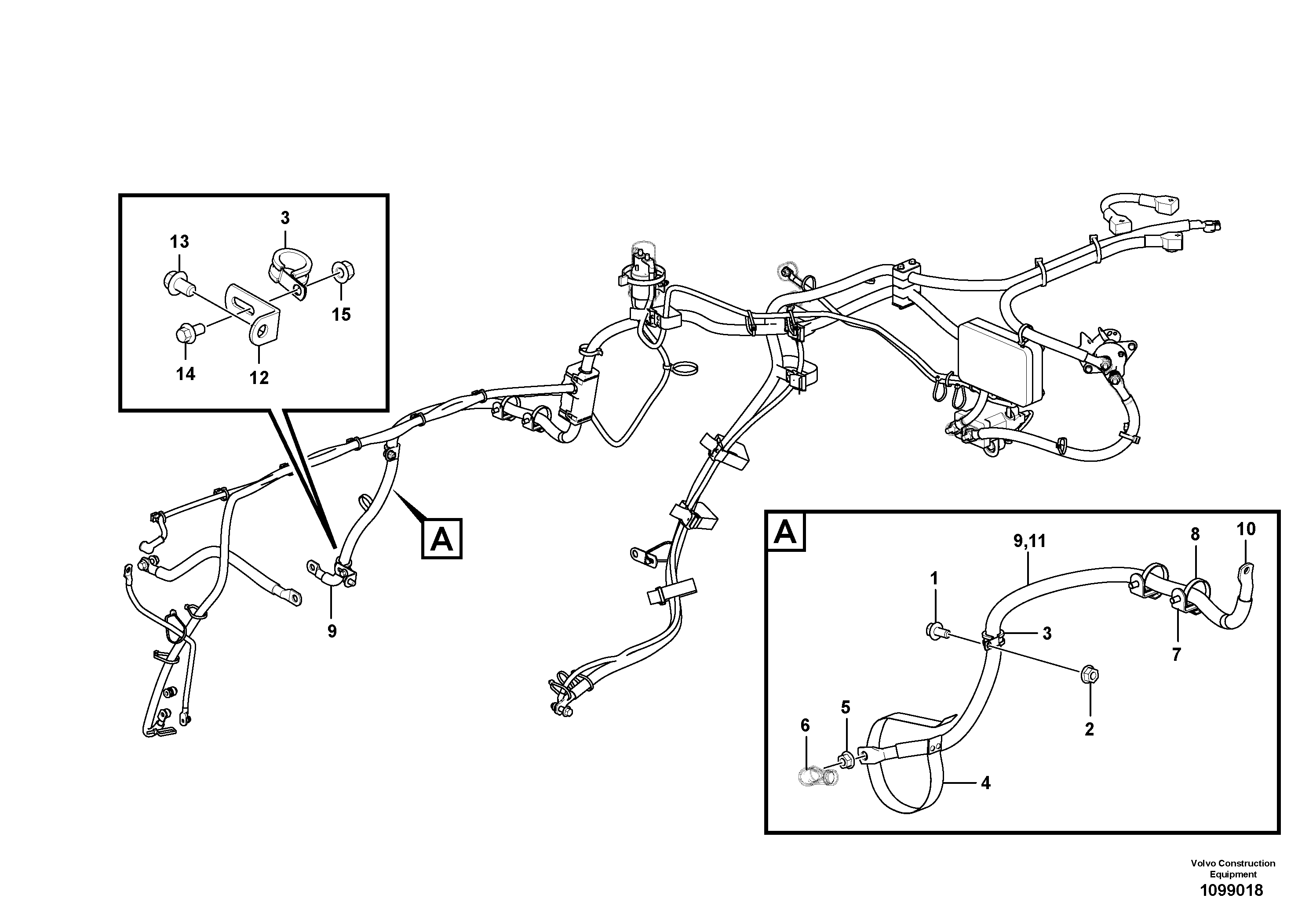 Radio Support VOE17435111 VOLVO