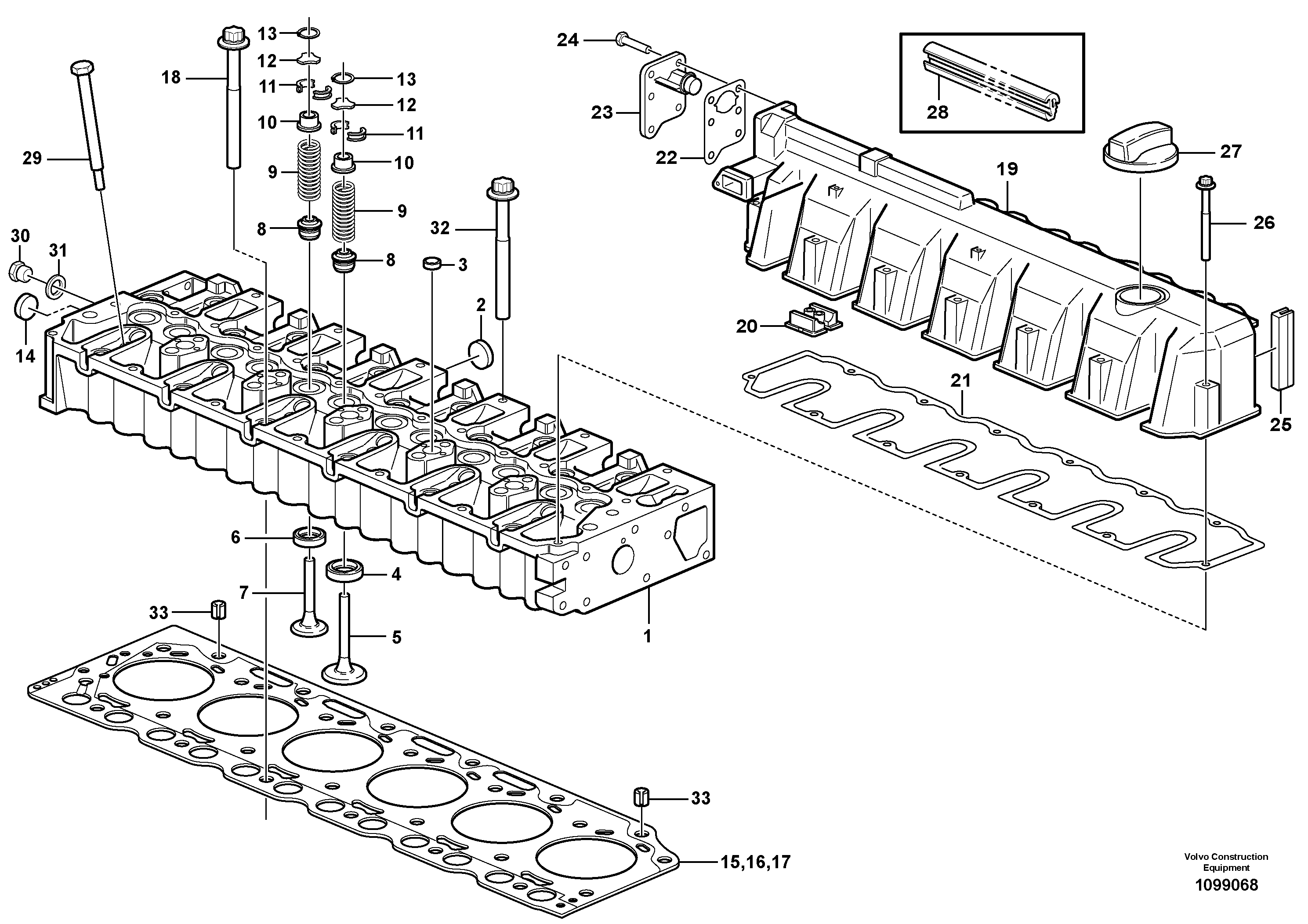 Cprsr Bracket VOE23095755 VOLVO