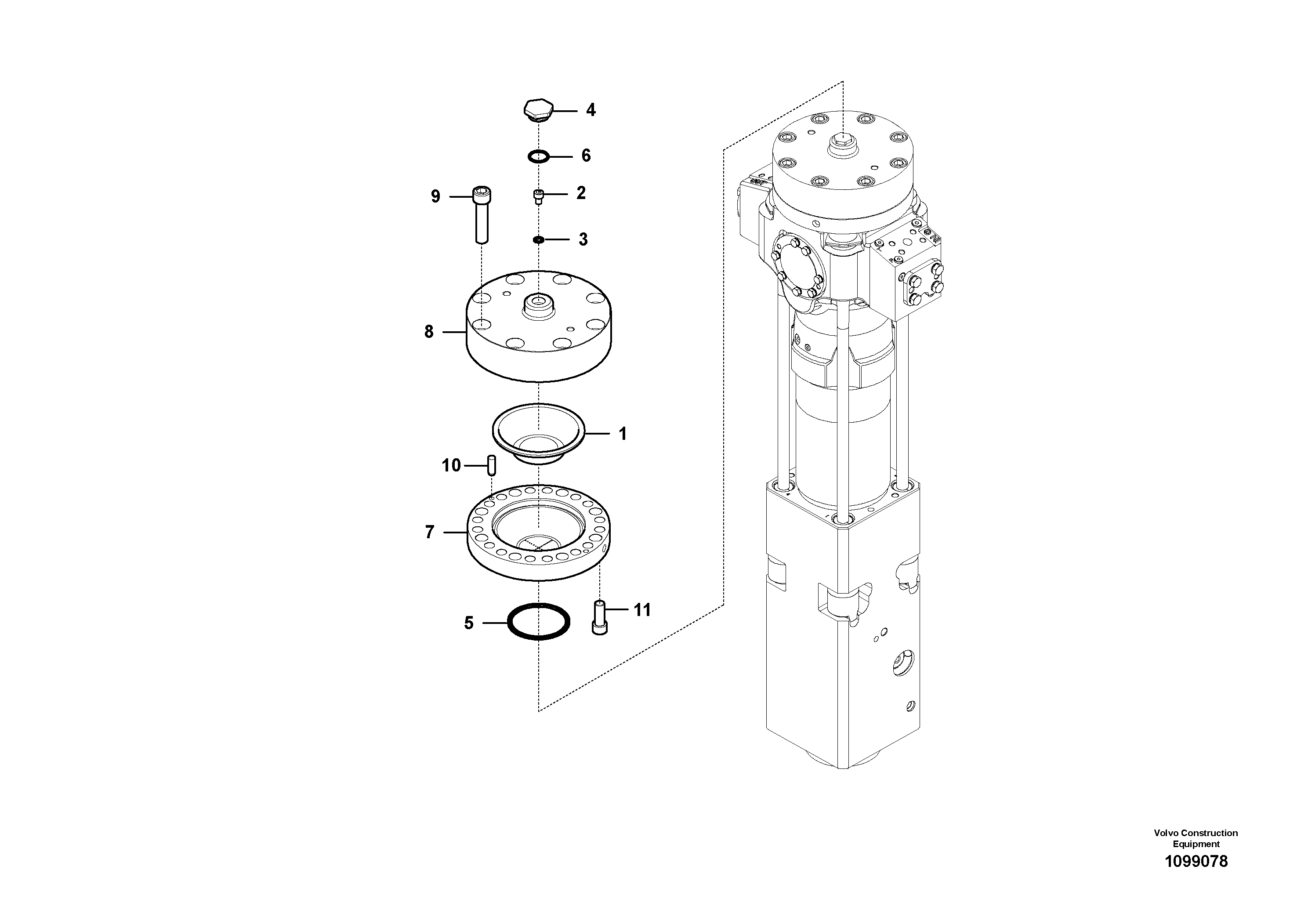 For upper engine part RM/VOE14720916 VOLVO