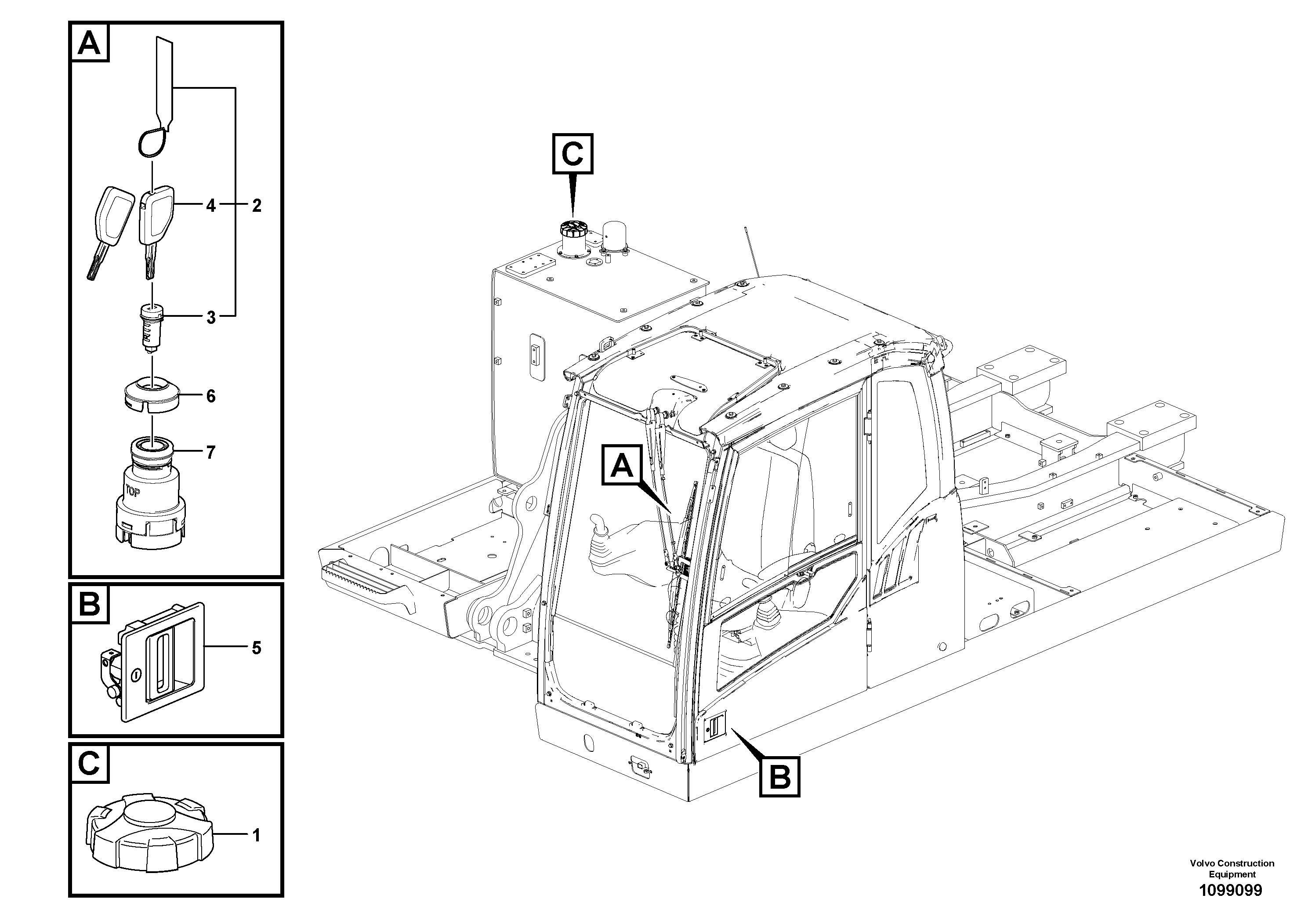 Return Valve RM/VOE14726384 VOLVO