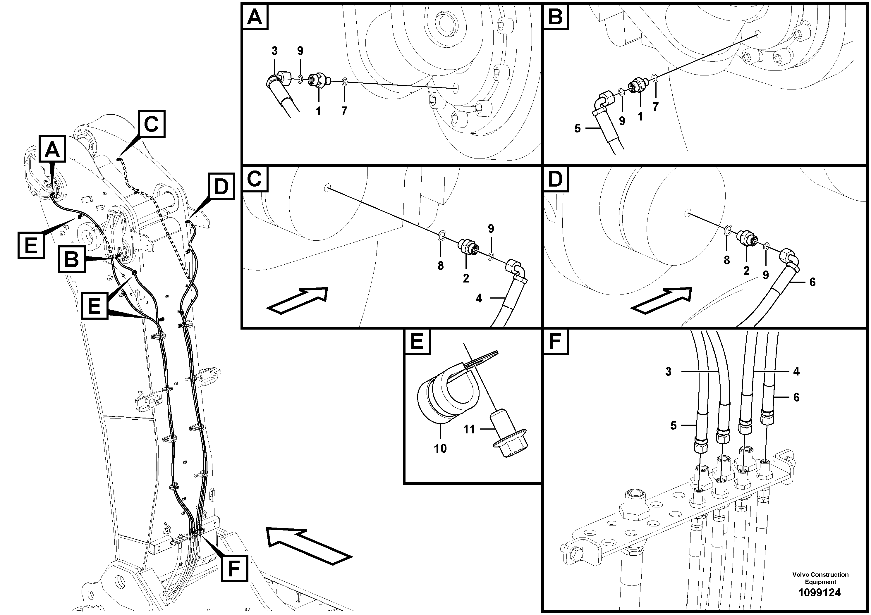 Timing gear casing VOE17499043 VOLVO
