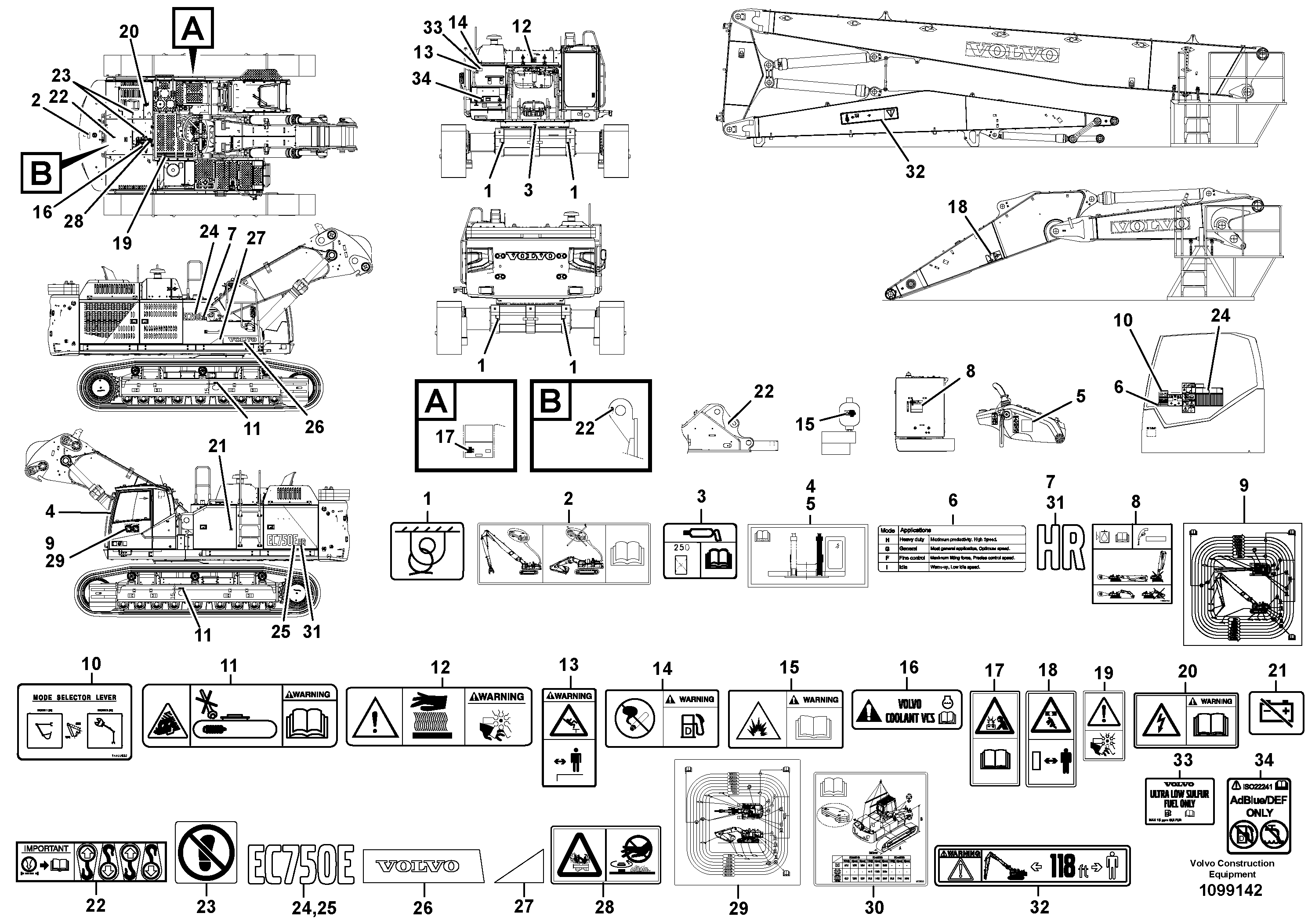 Cylinder Block VOE14733019 VOLVO