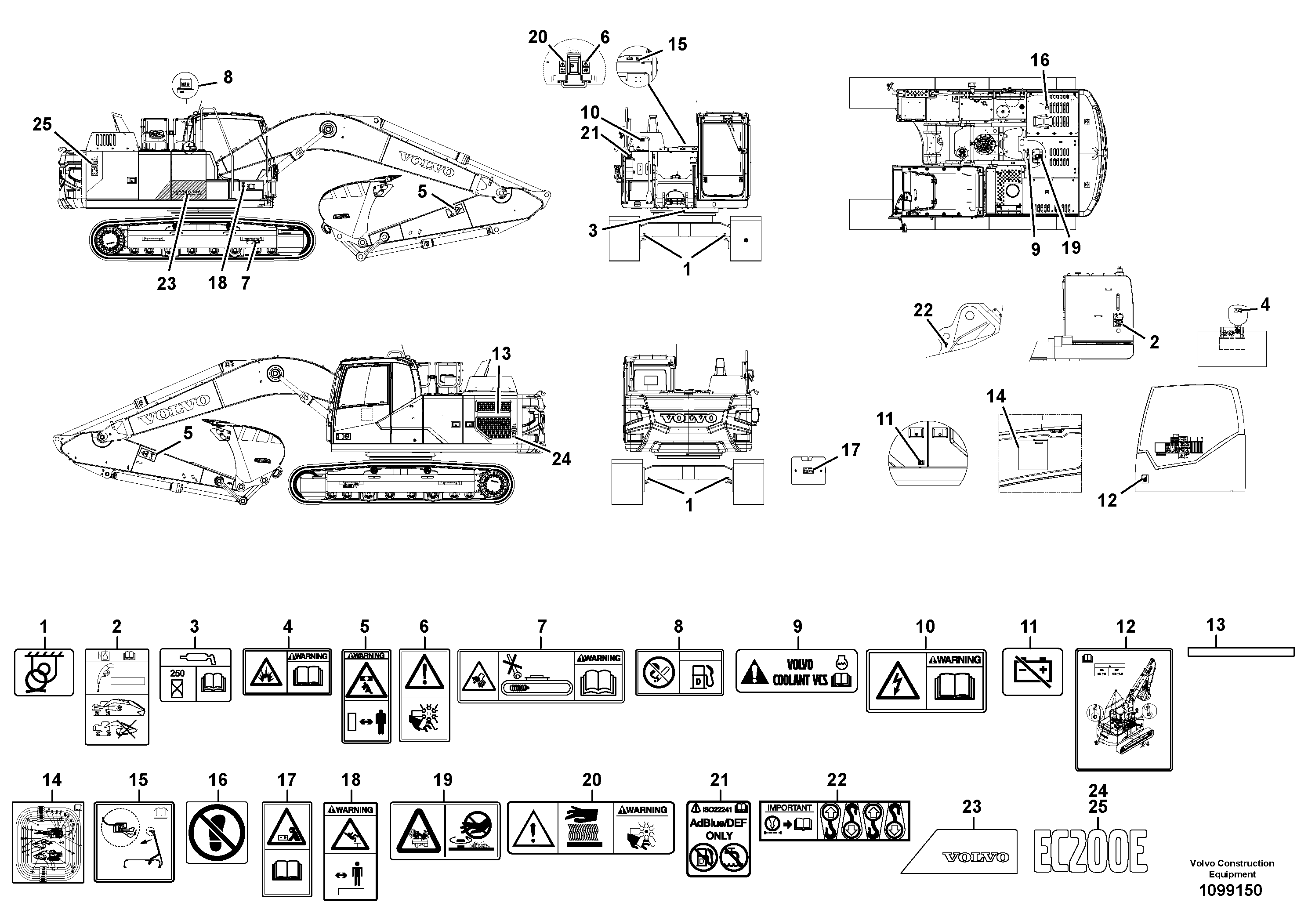 Cylinder Block VOE14739269 VOLVO