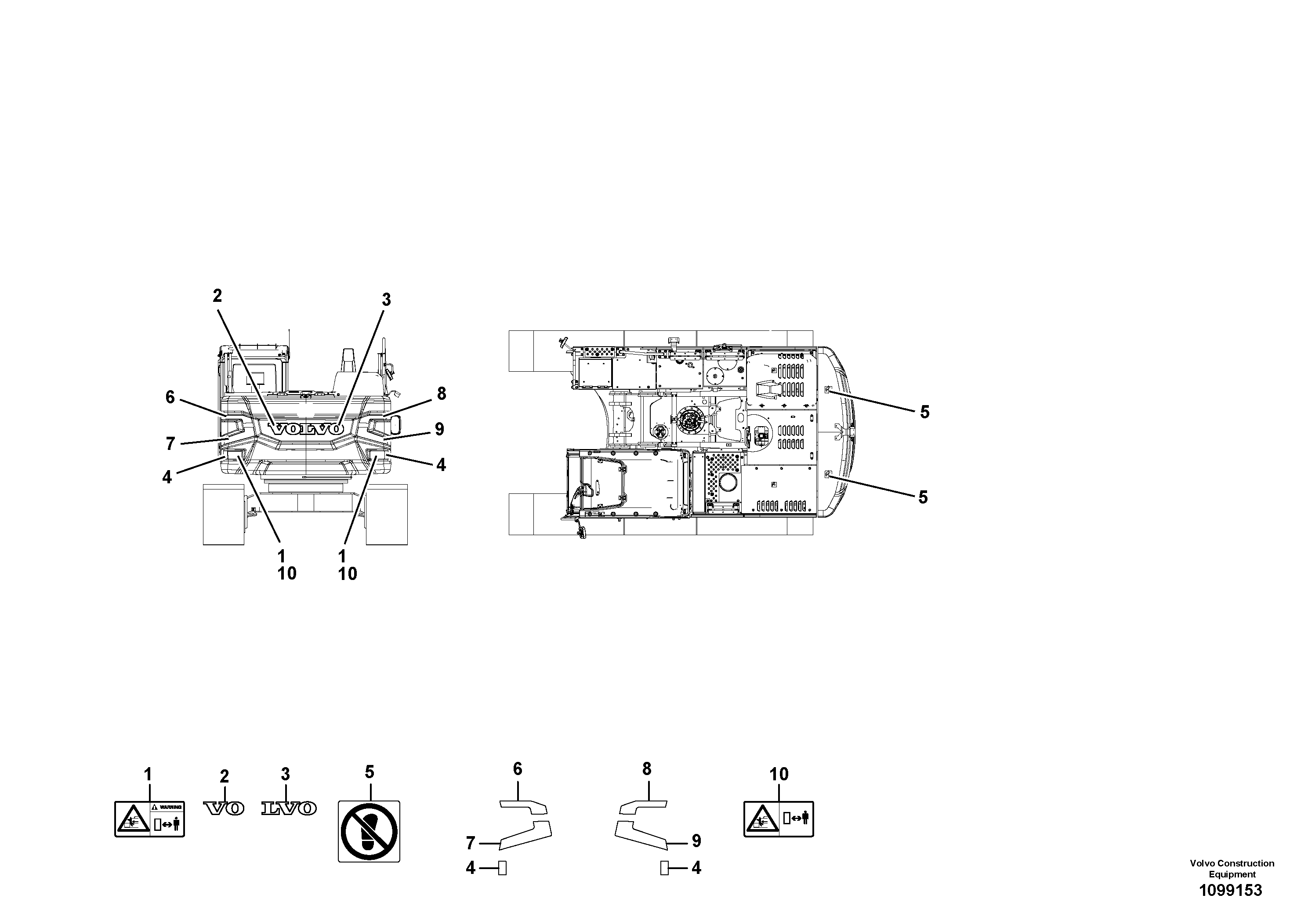Cylinder Block VOE14742767 VOLVO