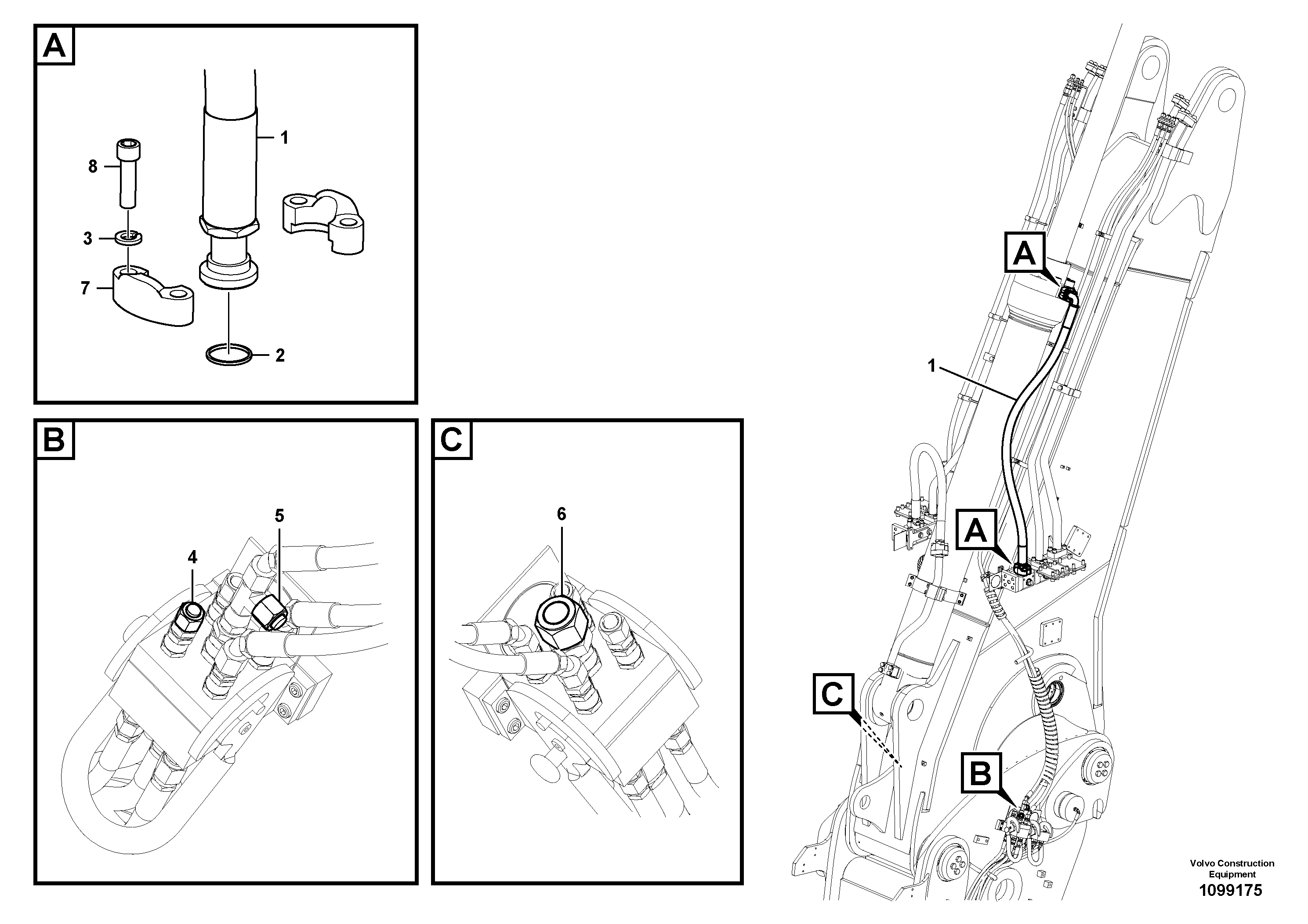 Timing gear casing VOE14747260 VOLVO