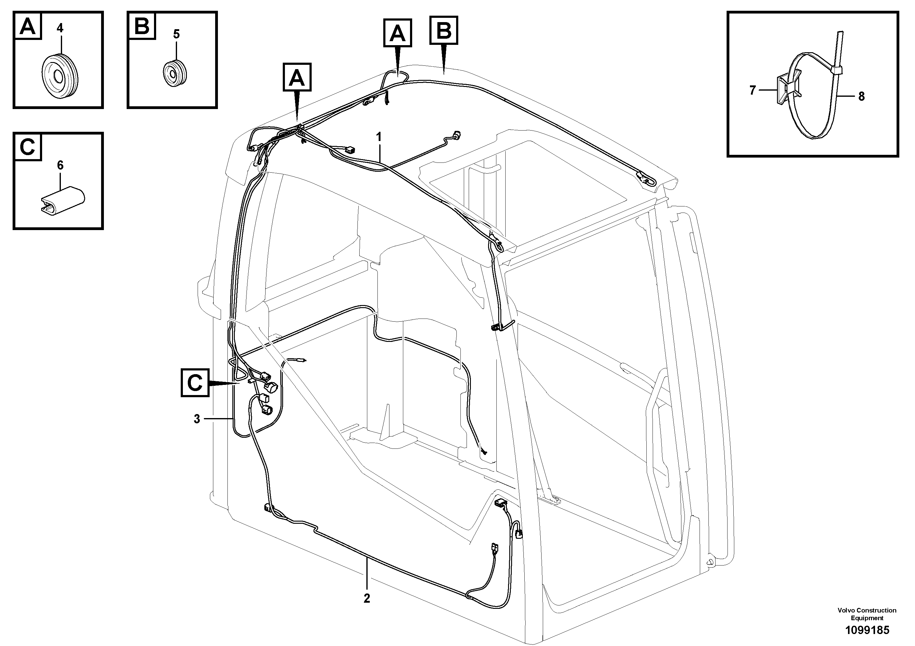 Support Leg VOE14698368 VOLVO
