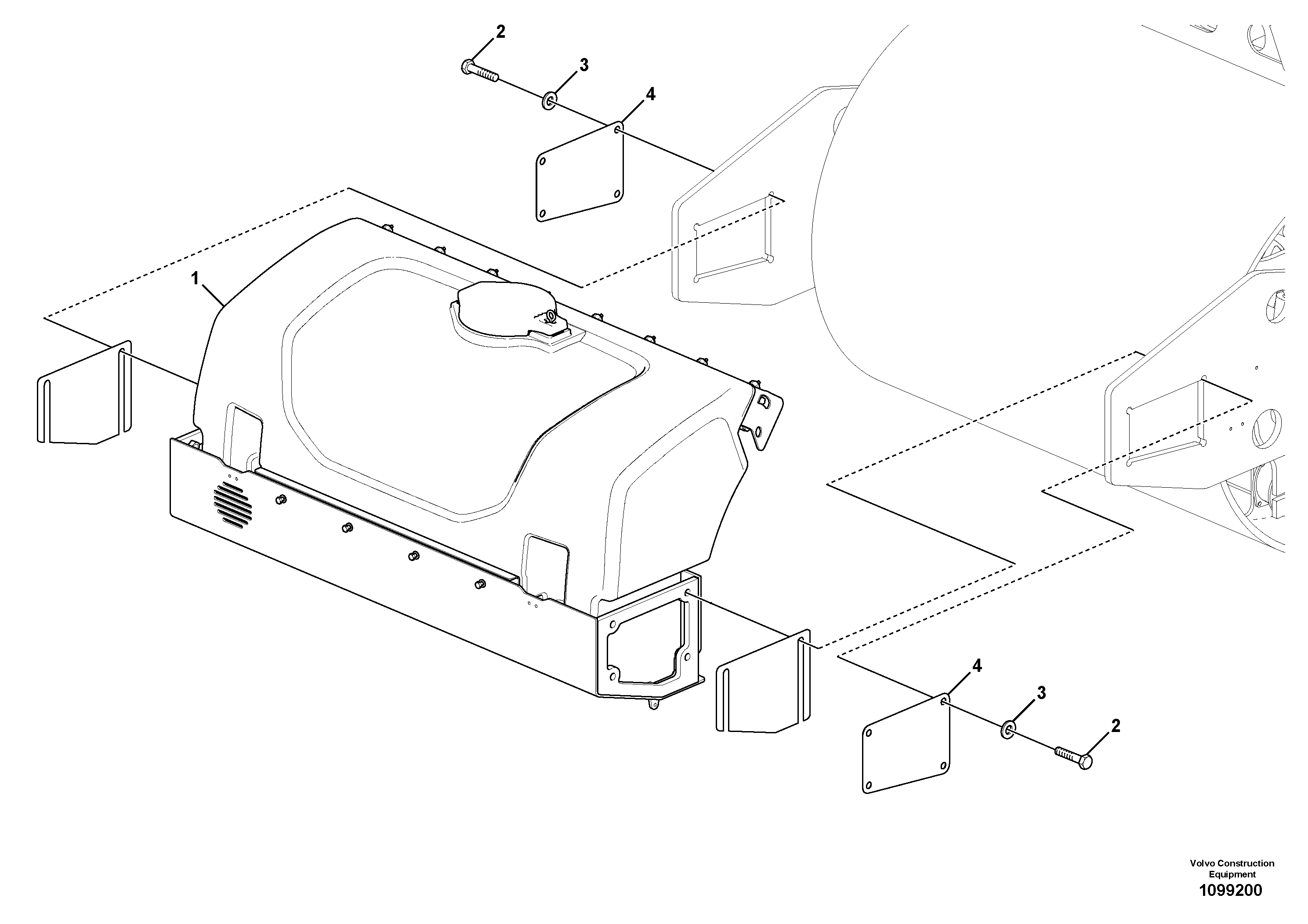 Plate - Weld work VOE12810396 VOLVO