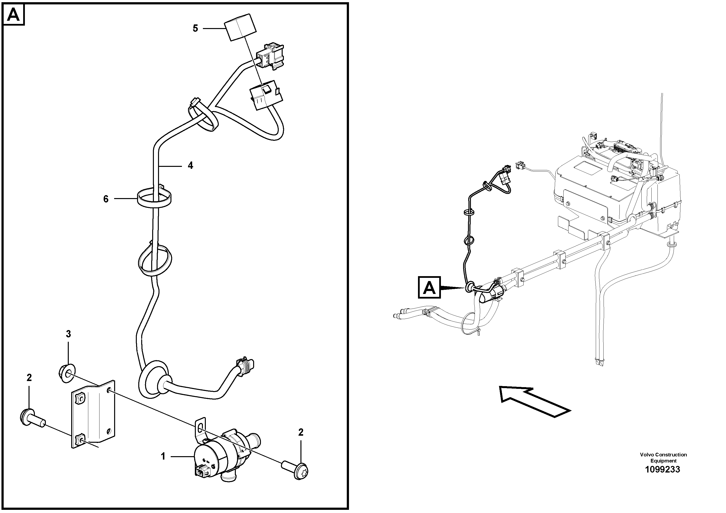 Radio Support VOE17508339 VOLVO