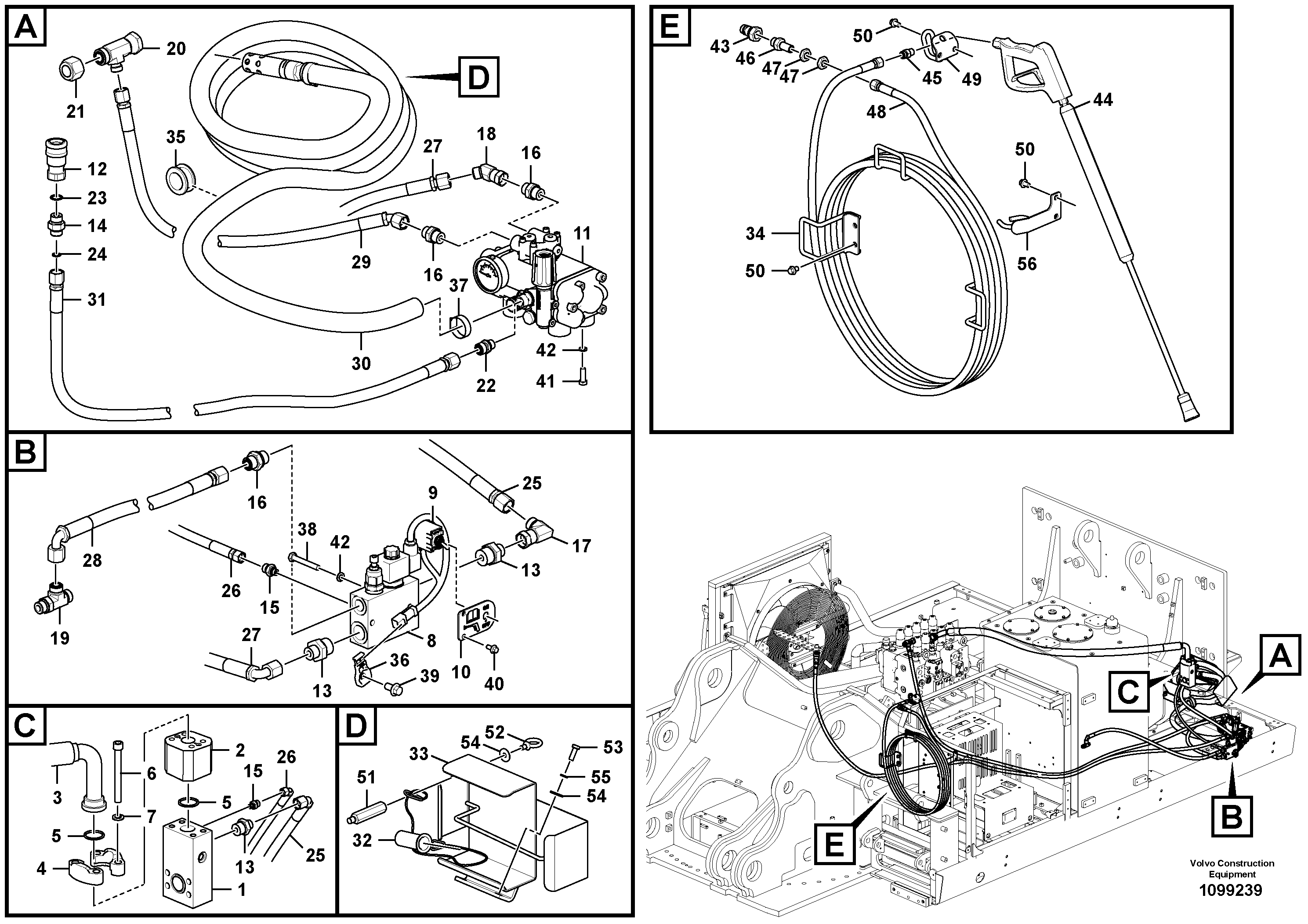 Seat frame VOE14744367 VOLVO