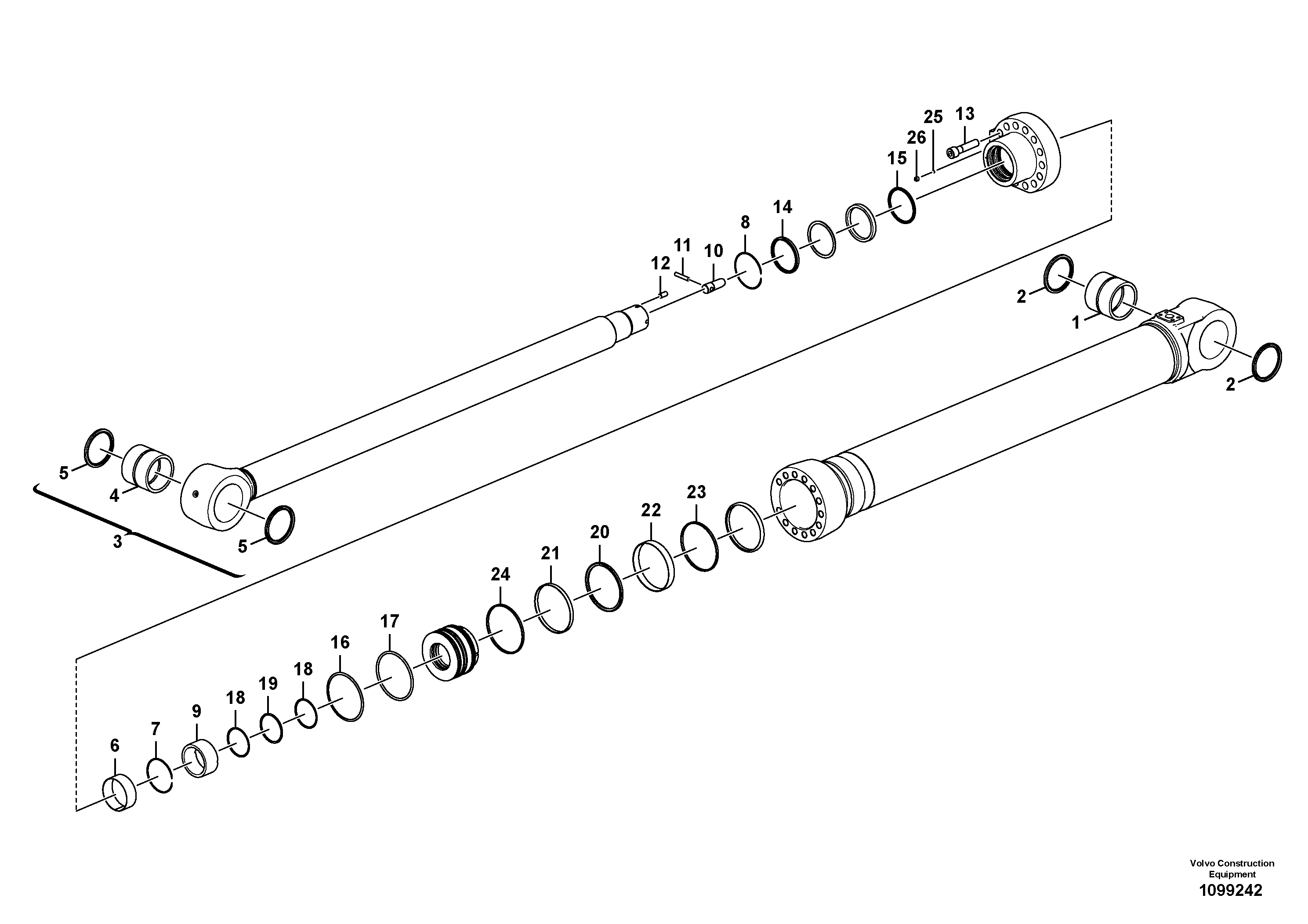 Fuel miser valve VOE14733436 VOLVO