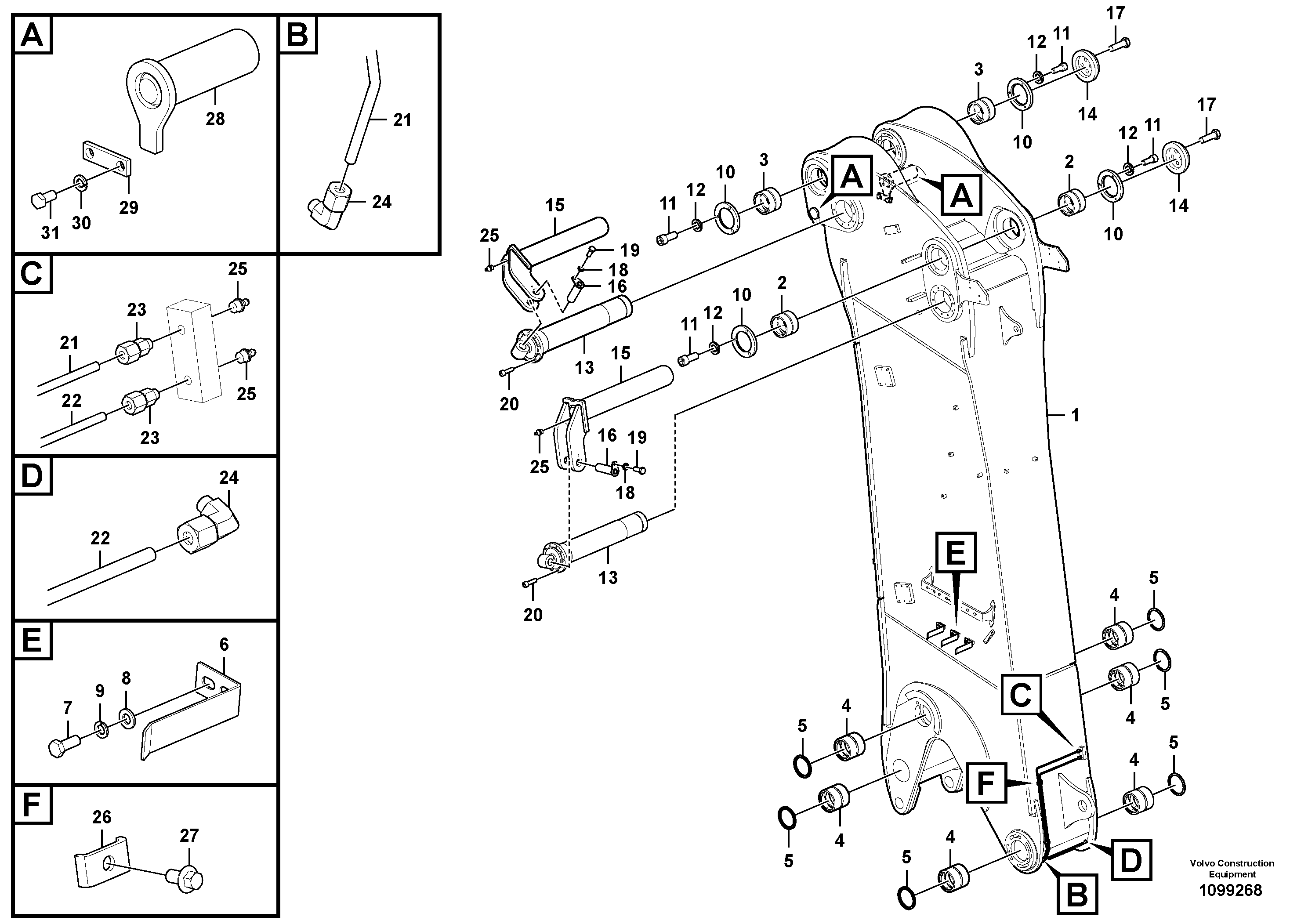 Charge Regulator VOE14742377 VOLVO