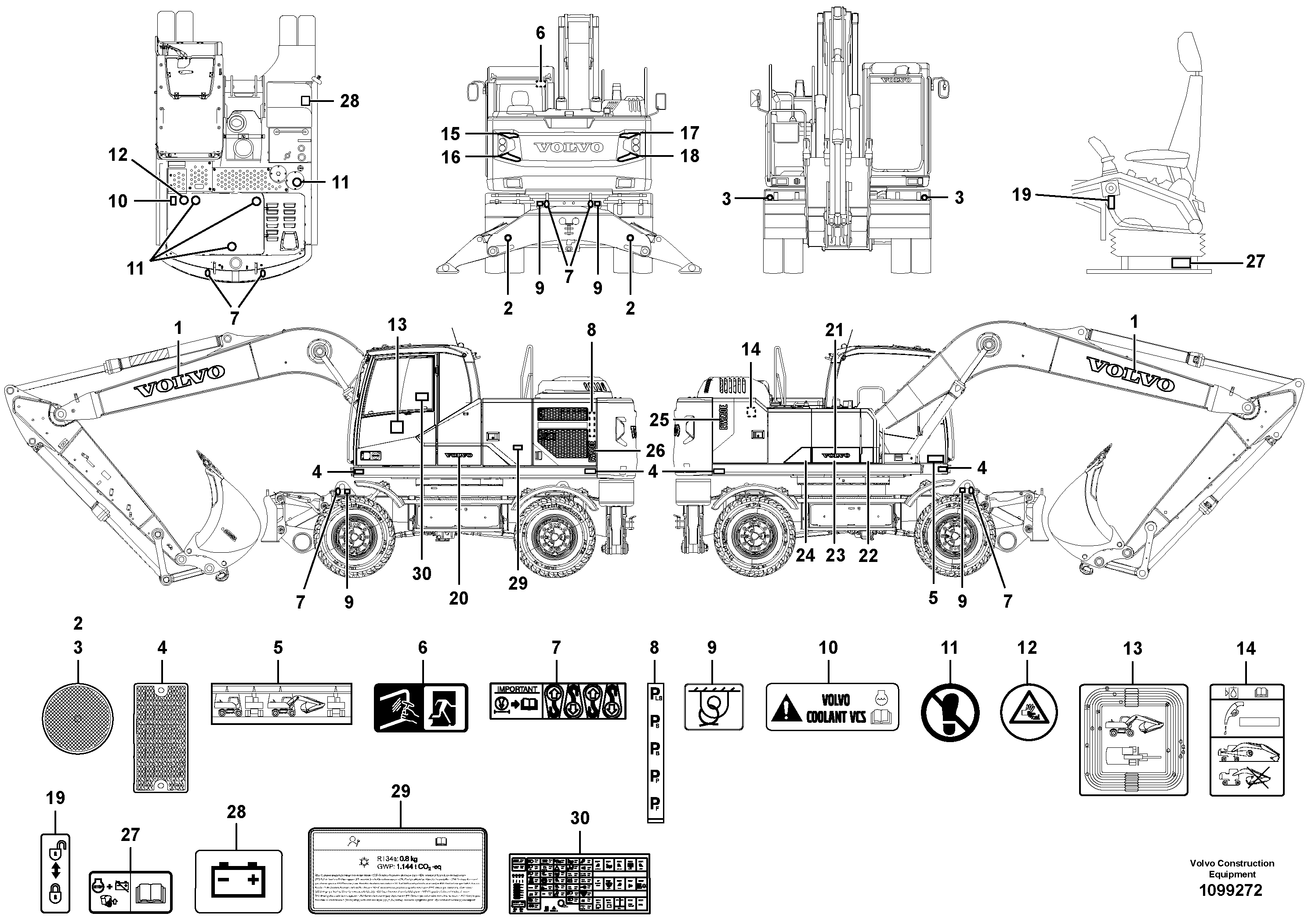 Cylinder Block VOE14716074 VOLVO