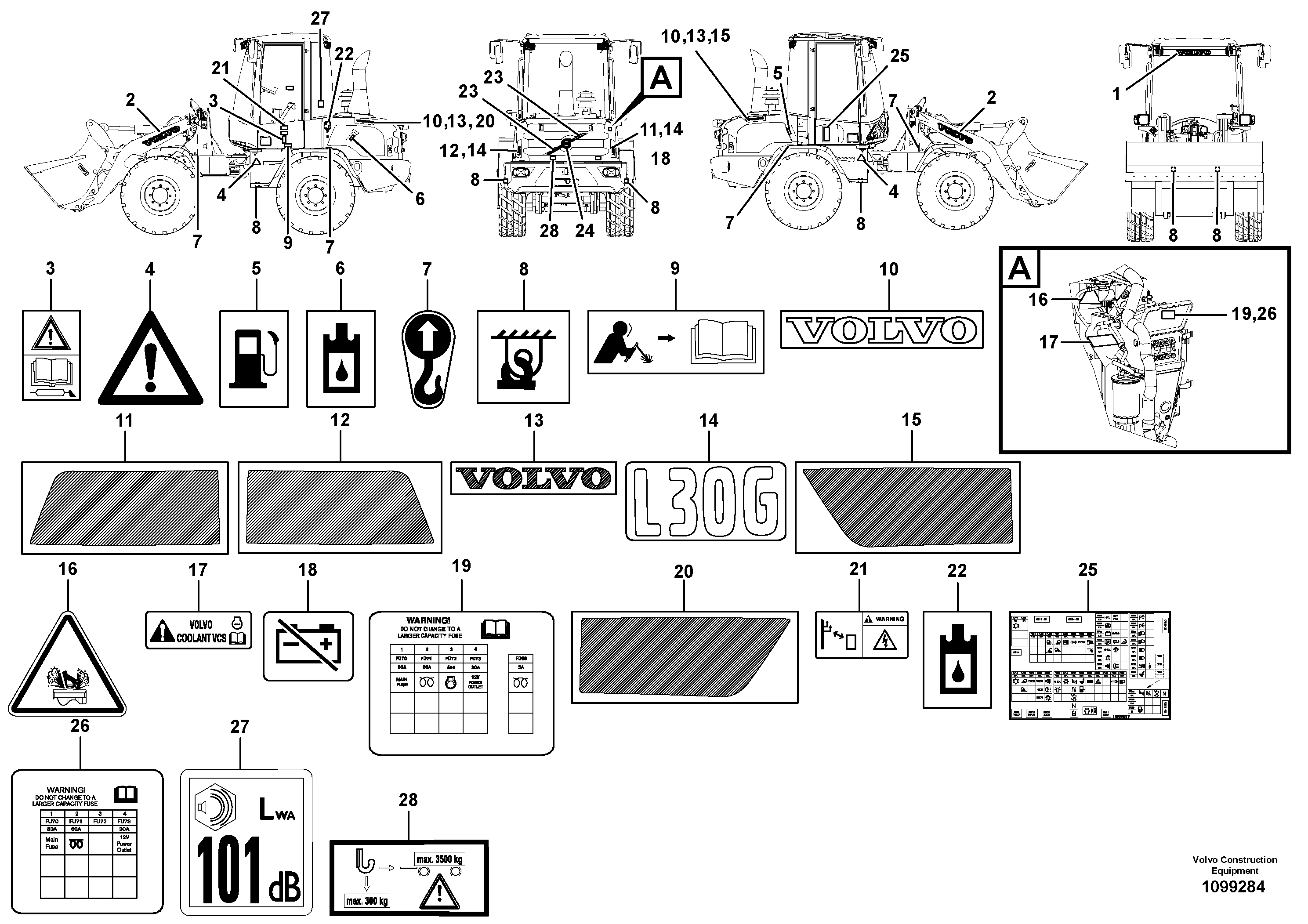 Cylinder Block VOE15223243 VOLVO