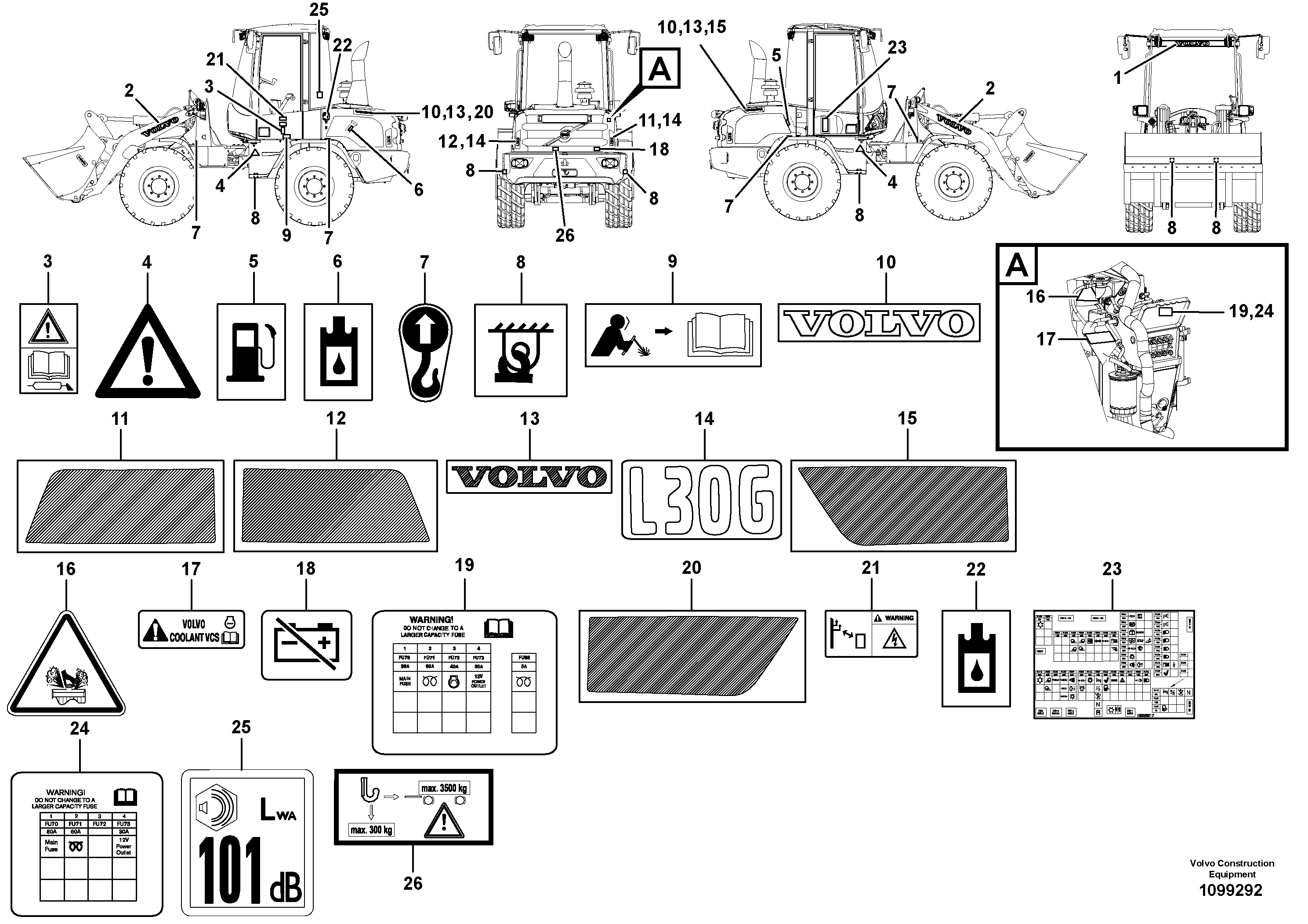 Cylinder Block VOE15223223 VOLVO