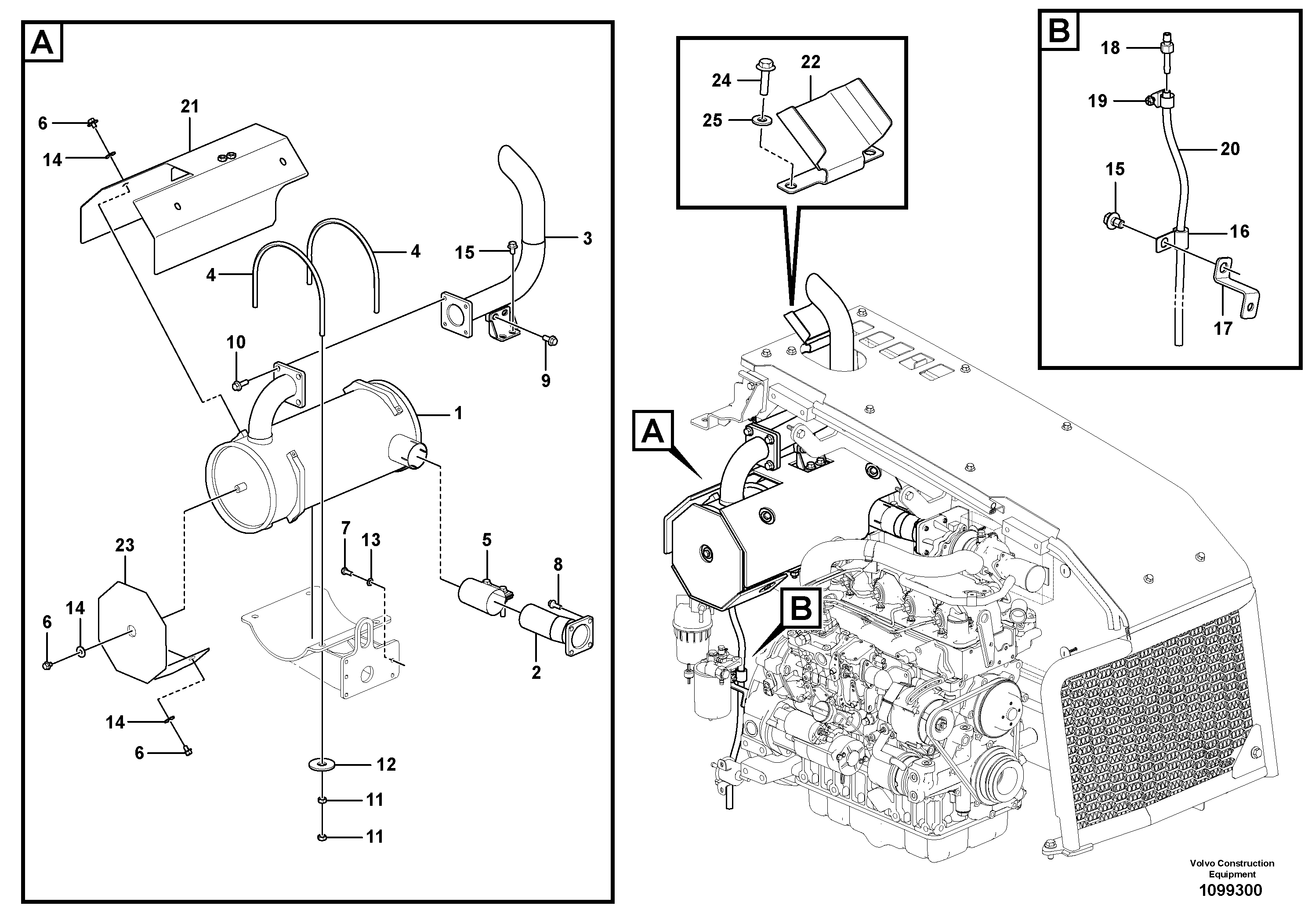 Rec.housing VOE14688735 VOLVO