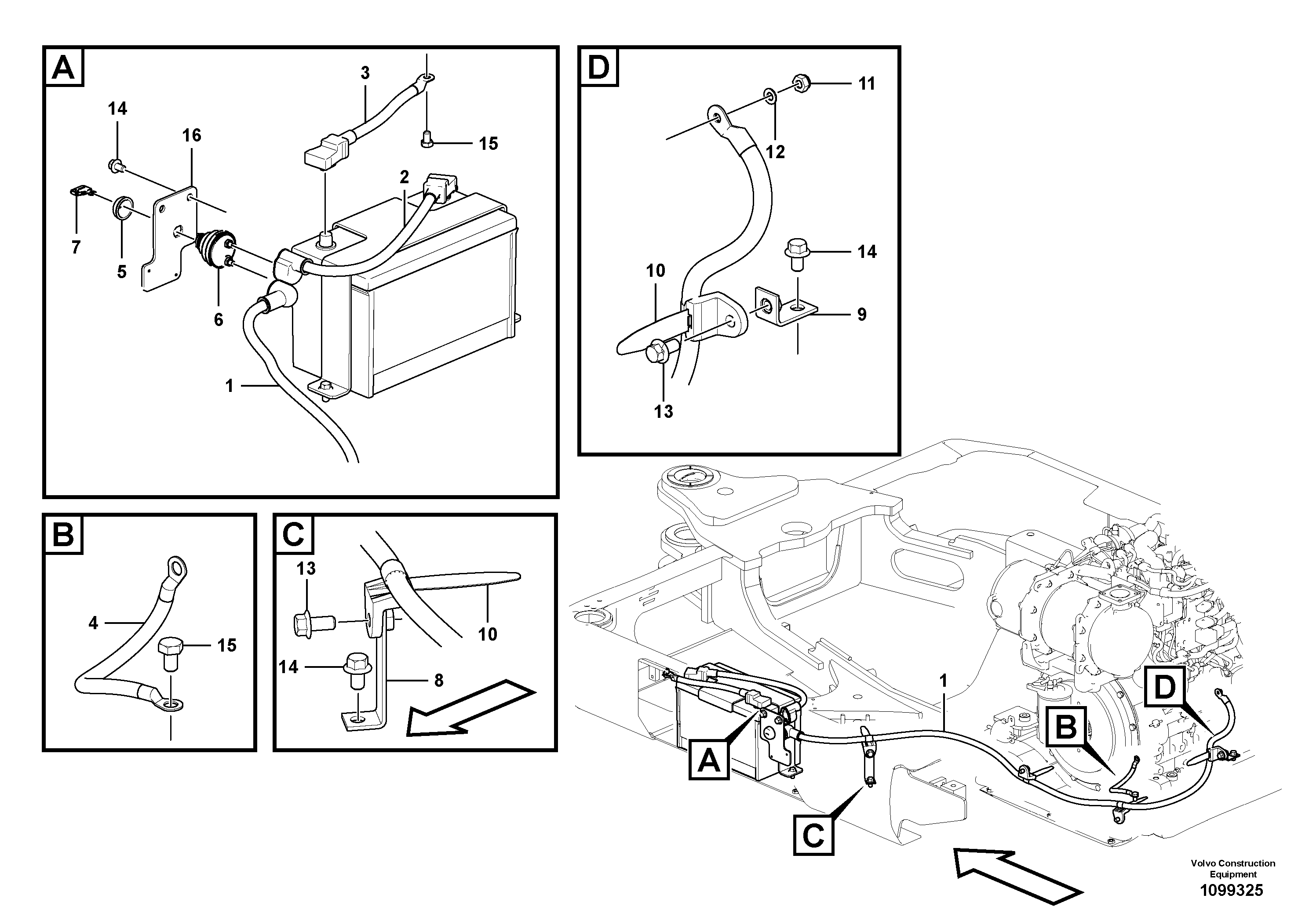 Brush Bearing VOE14679100 VOLVO
