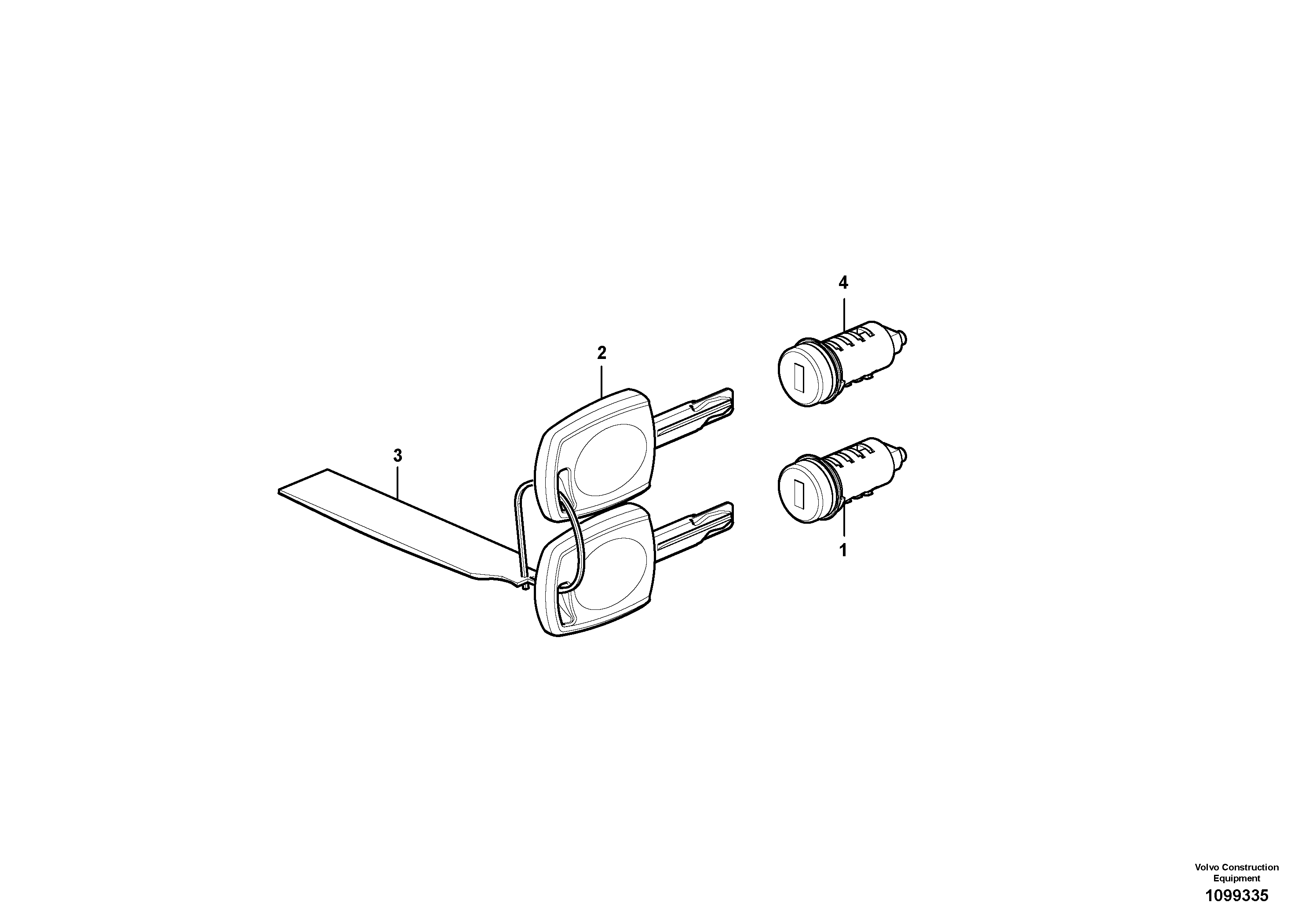 Valve Spindle VOE16314622 VOLVO