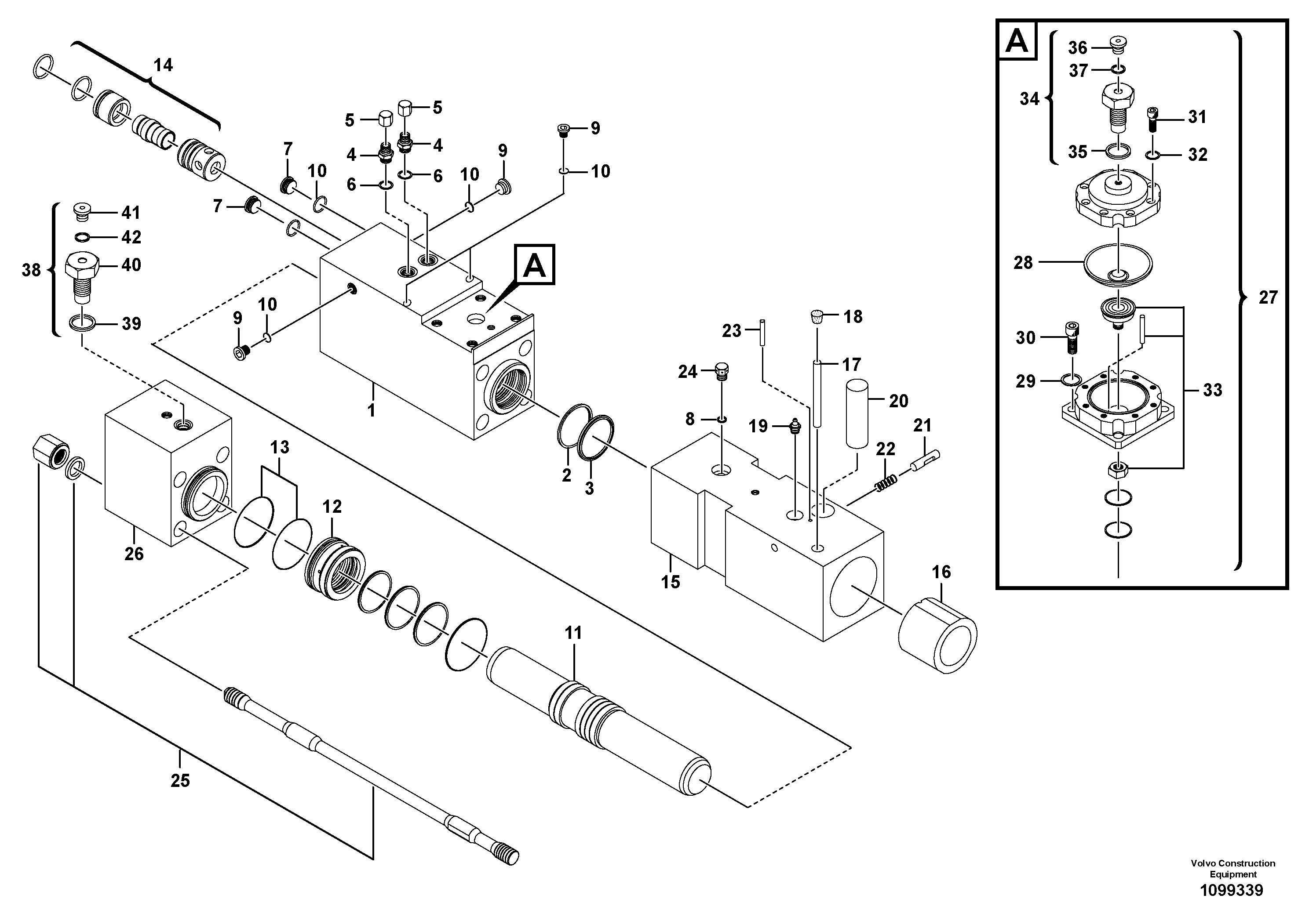 Flange Cap Nut VOE14746357 VOLVO