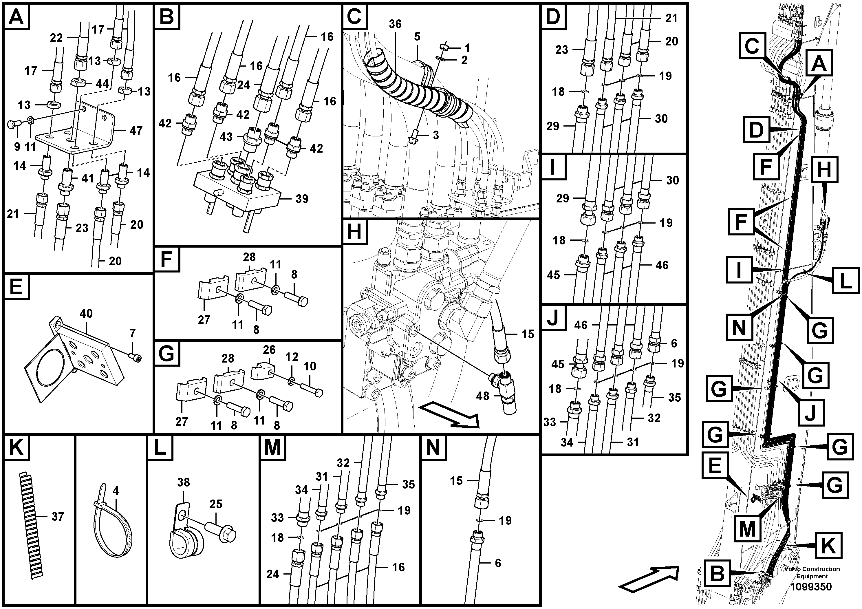 Seat frame VOE14747287 VOLVO